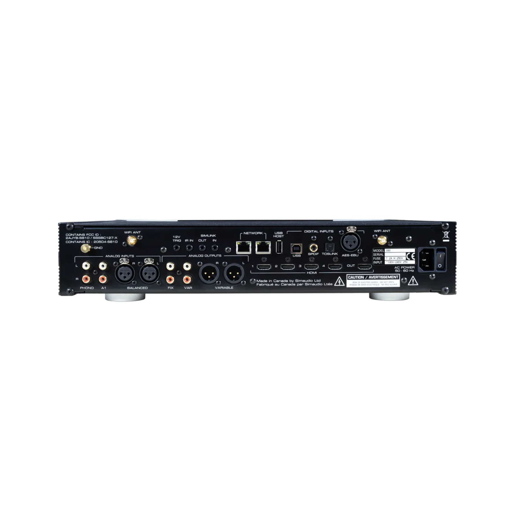 MOON 390 Network Player / Preamplifier - Image 2