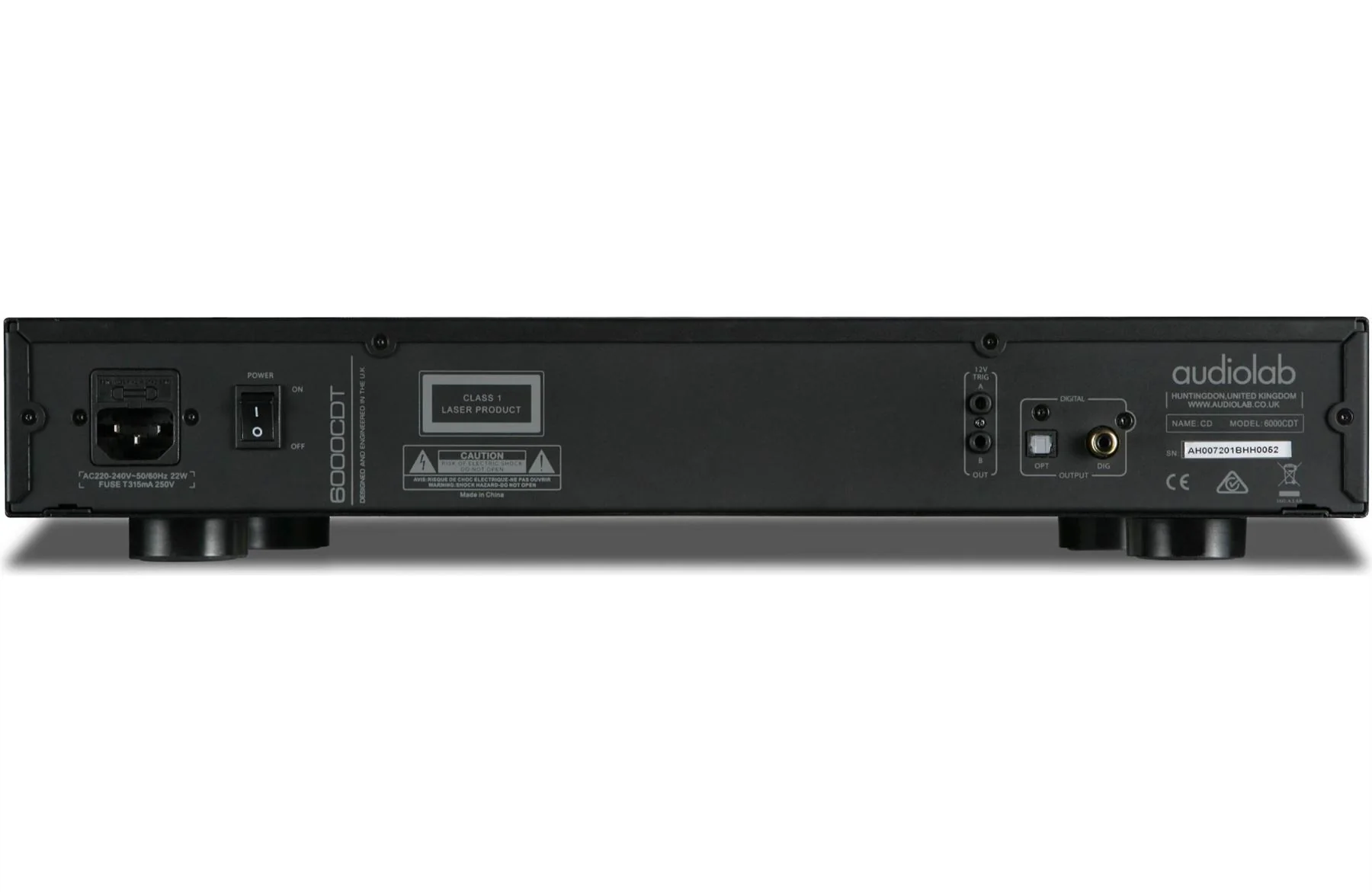 Audiolab 6000CDT - Dedicated CD Transport - Image 5