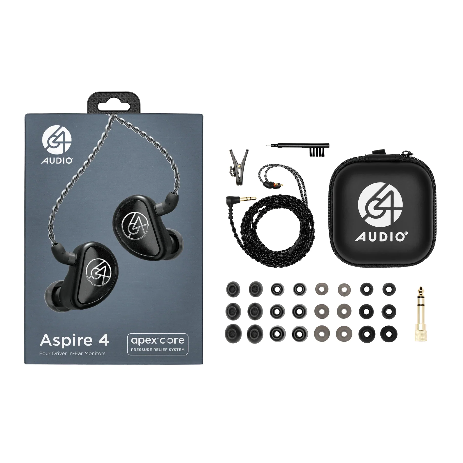 64 Audio Aspire 4 – Four-Driver Universal In-Ear Monitors - Image 4