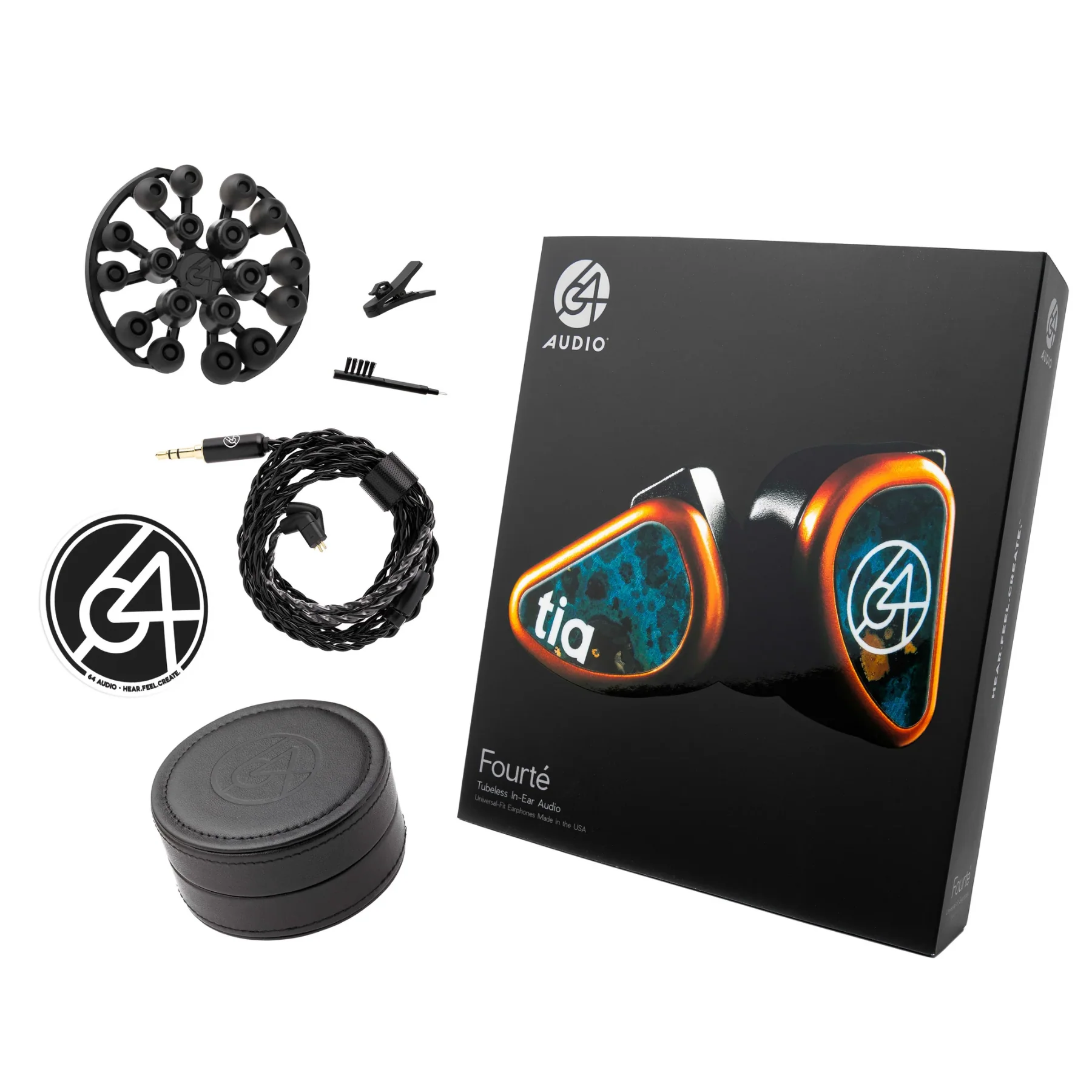 64 Audio Fourté Universal Hybrid In-Ear Monitors - Image 4