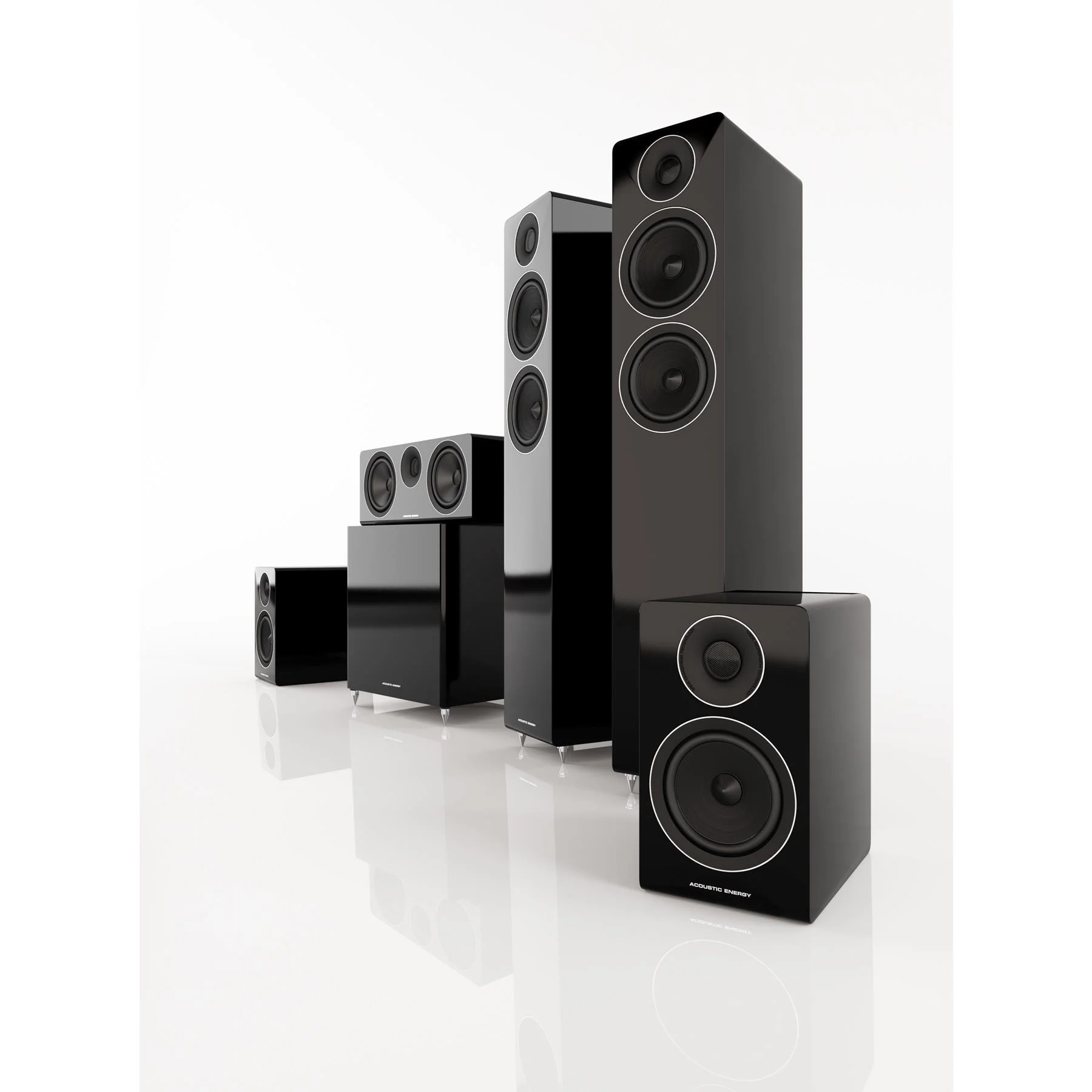 Acoustic Energy AE300 Compact Bookshelf Stand-Mount Loudspeaker - Image 9
