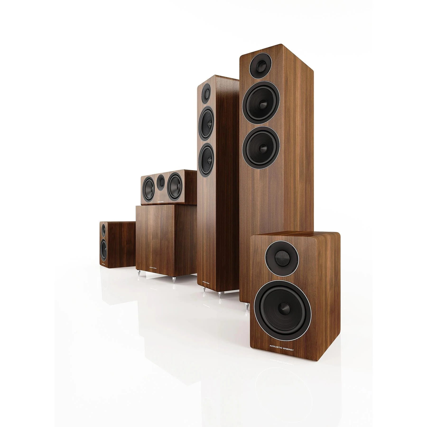 Acoustic Energy AE308 Downfiring 12" Powered Subwoofer - Image 4