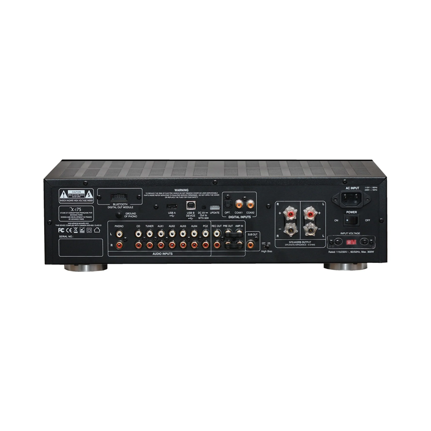 Advance Paris X-i75 Integrated Amplifier - Clearance / Open Box - Image 2