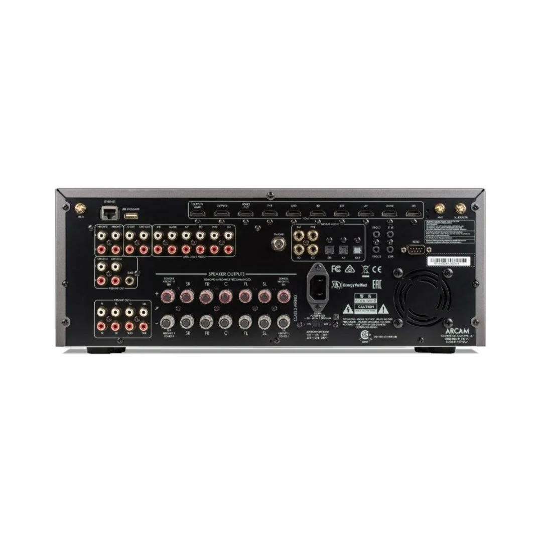 Arcam AVR21 HDMI 2.1 High Power Class AB AV Receiver - Image 3