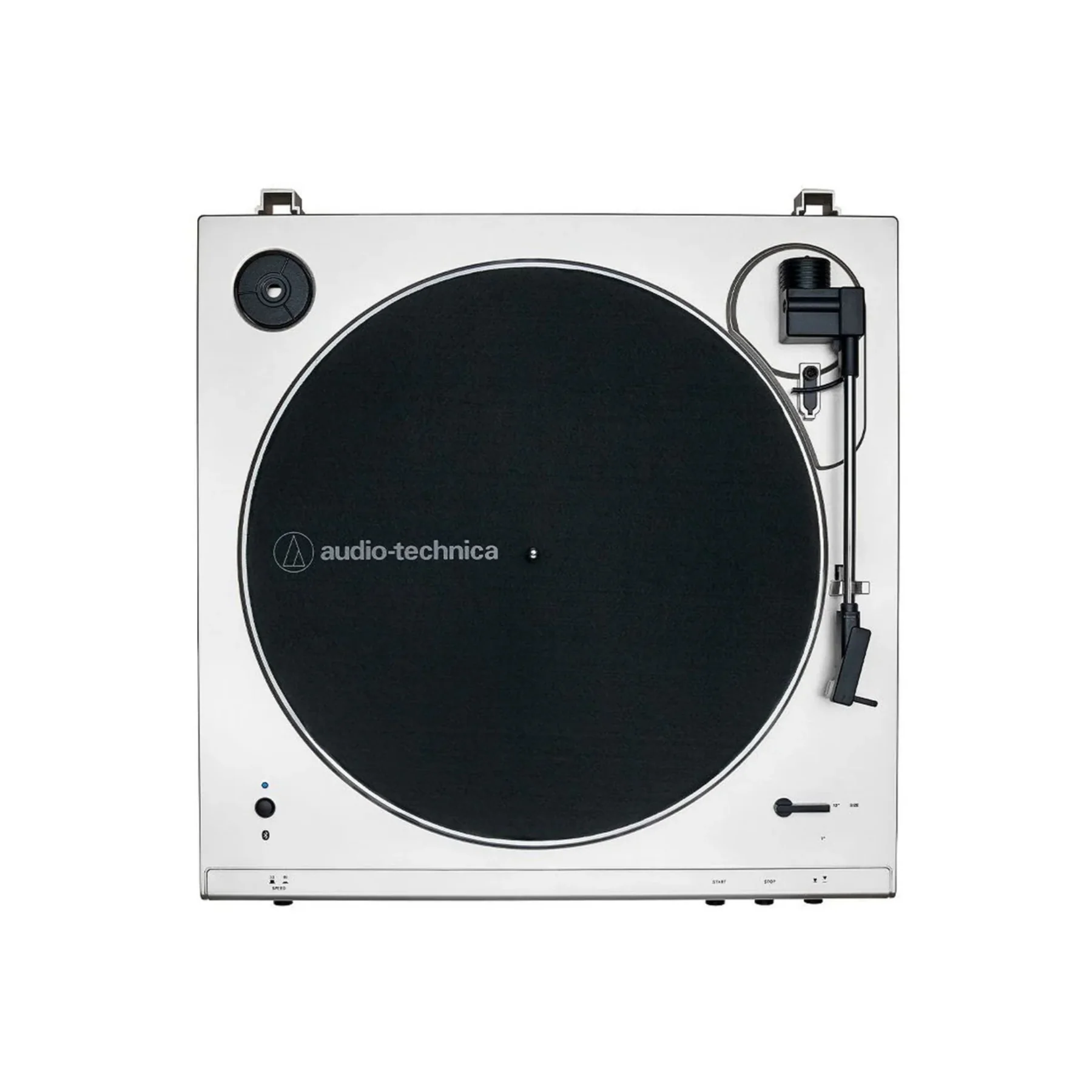 Audio Technica AT-LP60XBT Fully Automatic Bluetooth Turntable - White - Image 2