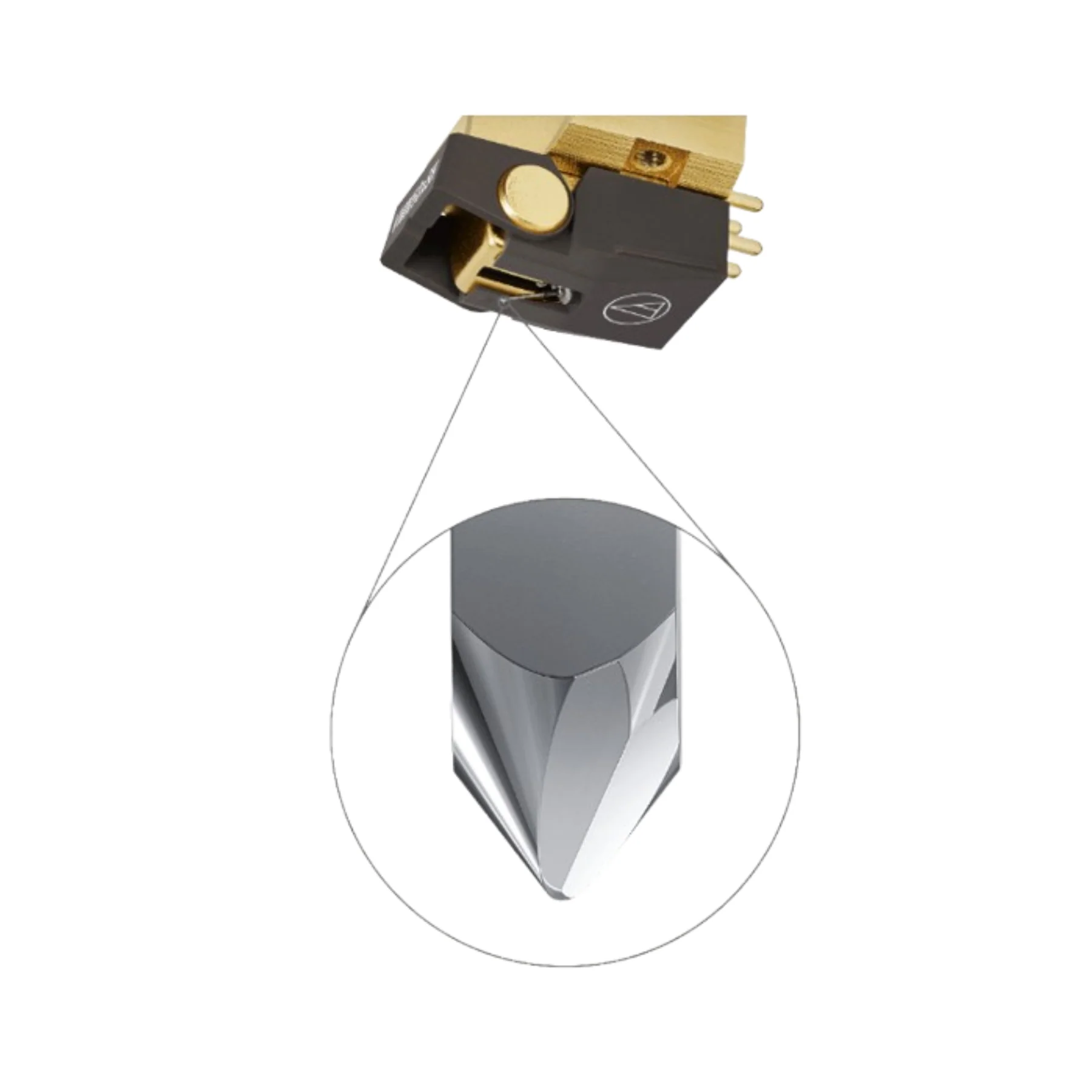 Audio Technica AT-VM750xSH/H Headshell Cartridge Combo - Image 2