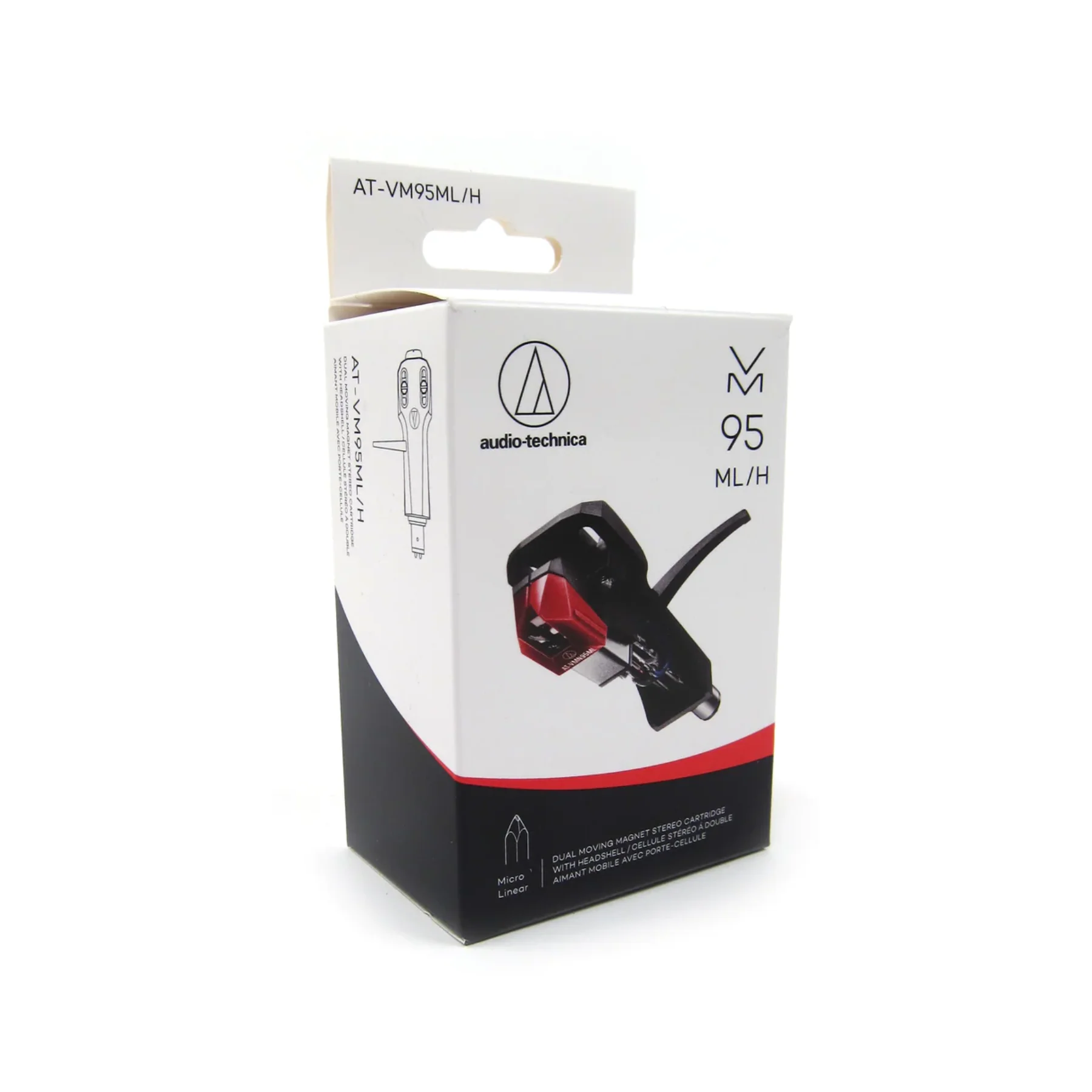 Audio Technica AT-VM95ML/H Cartridge Headshell Combo - Image 4