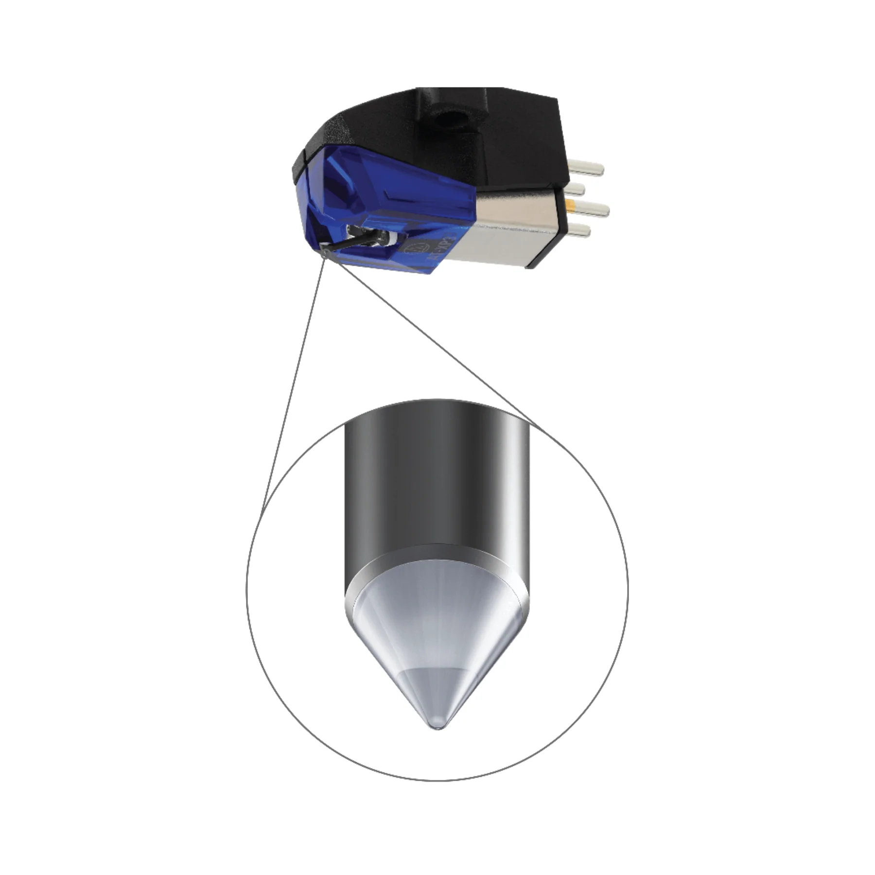 Audio Technica AT-XP3/H Cartridge Headshell Combo - Clearance / Open Box - Image 2