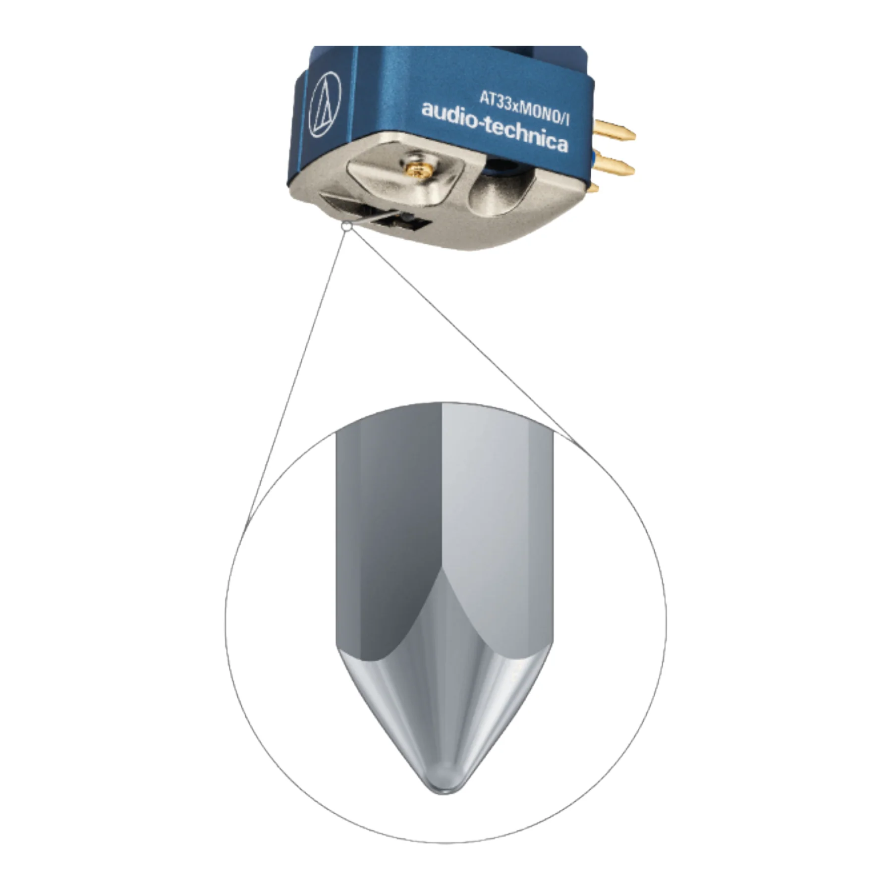 Audio Technica AT33xMONO/I – Dual Moving Coil Monaural Cartridge - Image 3