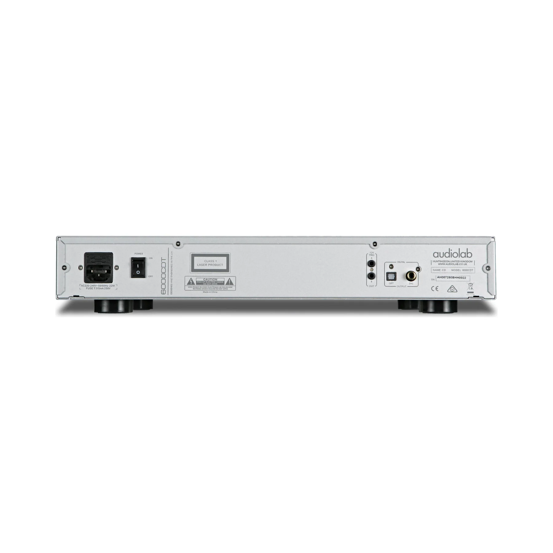 Audiolab 6000CDT - Dedicated CD Transport - Clearance / Open Box - Image 2