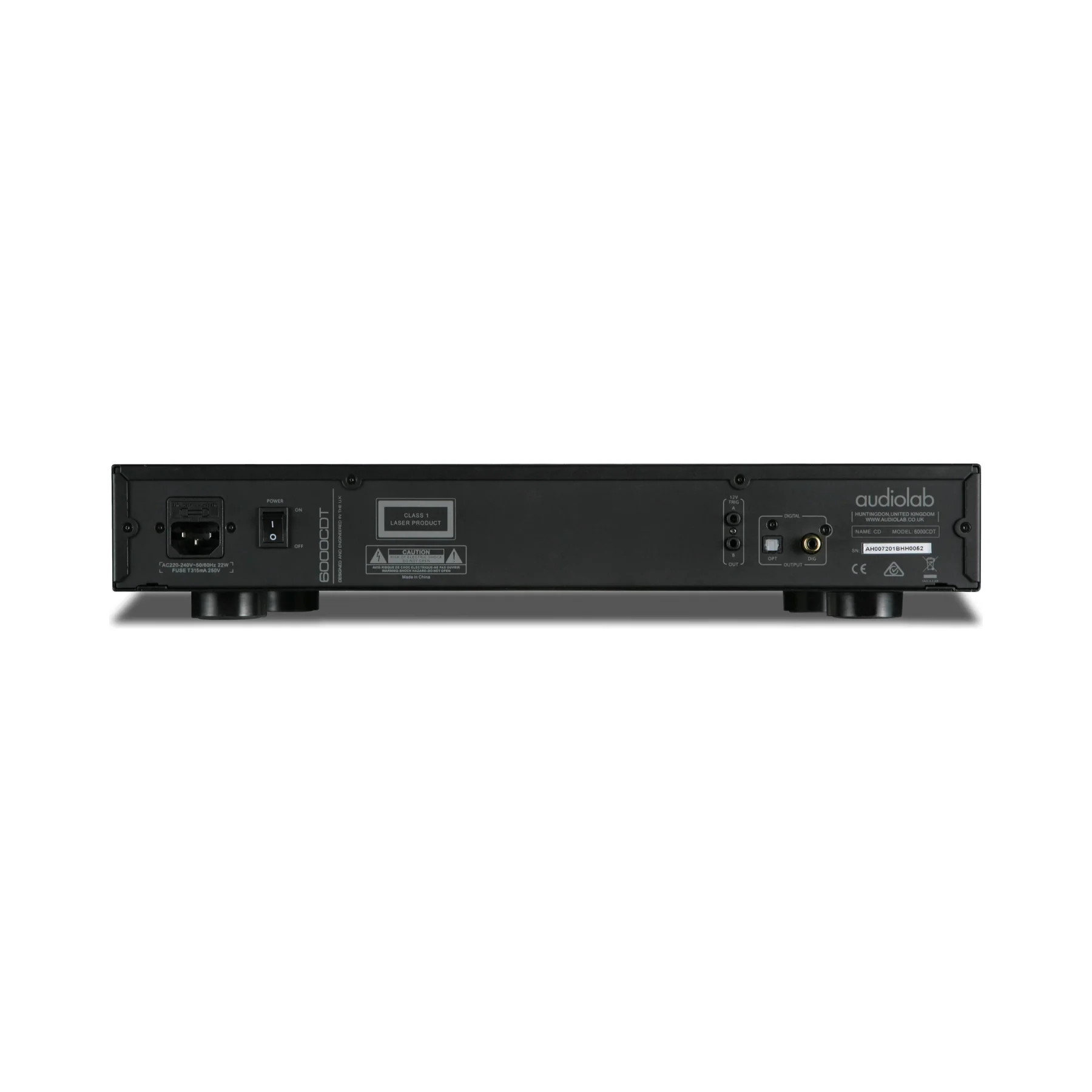 Audiolab 6000CDT - Dedicated CD Transport - Clearance / Open Box - Image 5