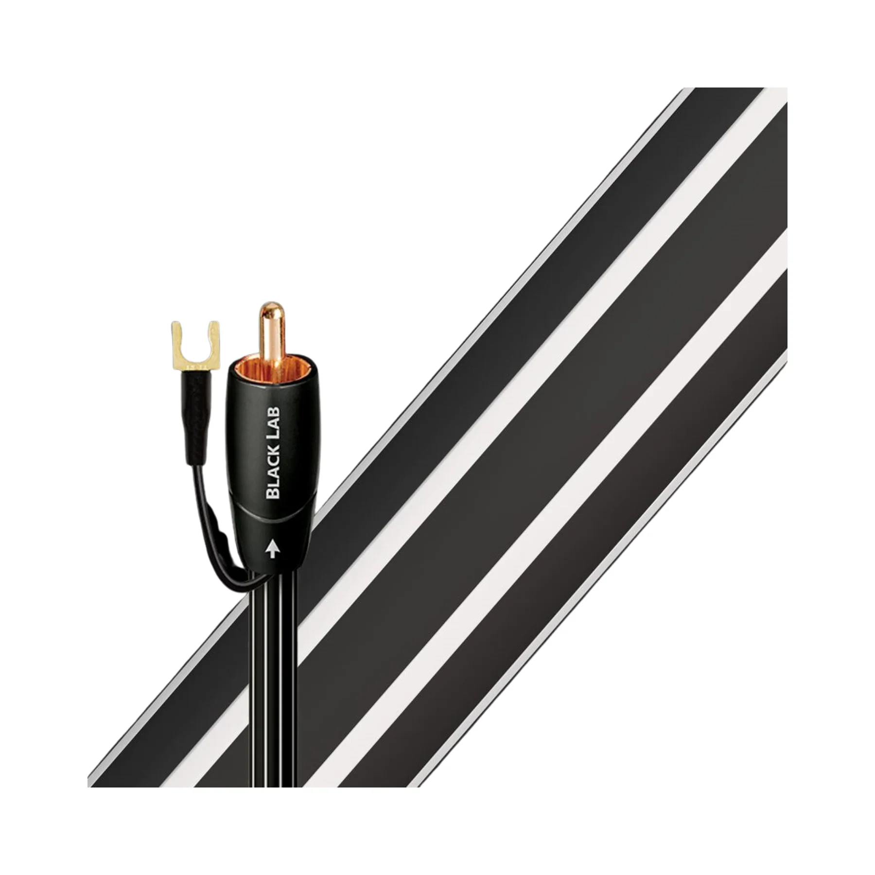 AudioQuest Black Lab RCA Male to RCA Male Subwoofer Cable - Clearance / Open Box - Image 2