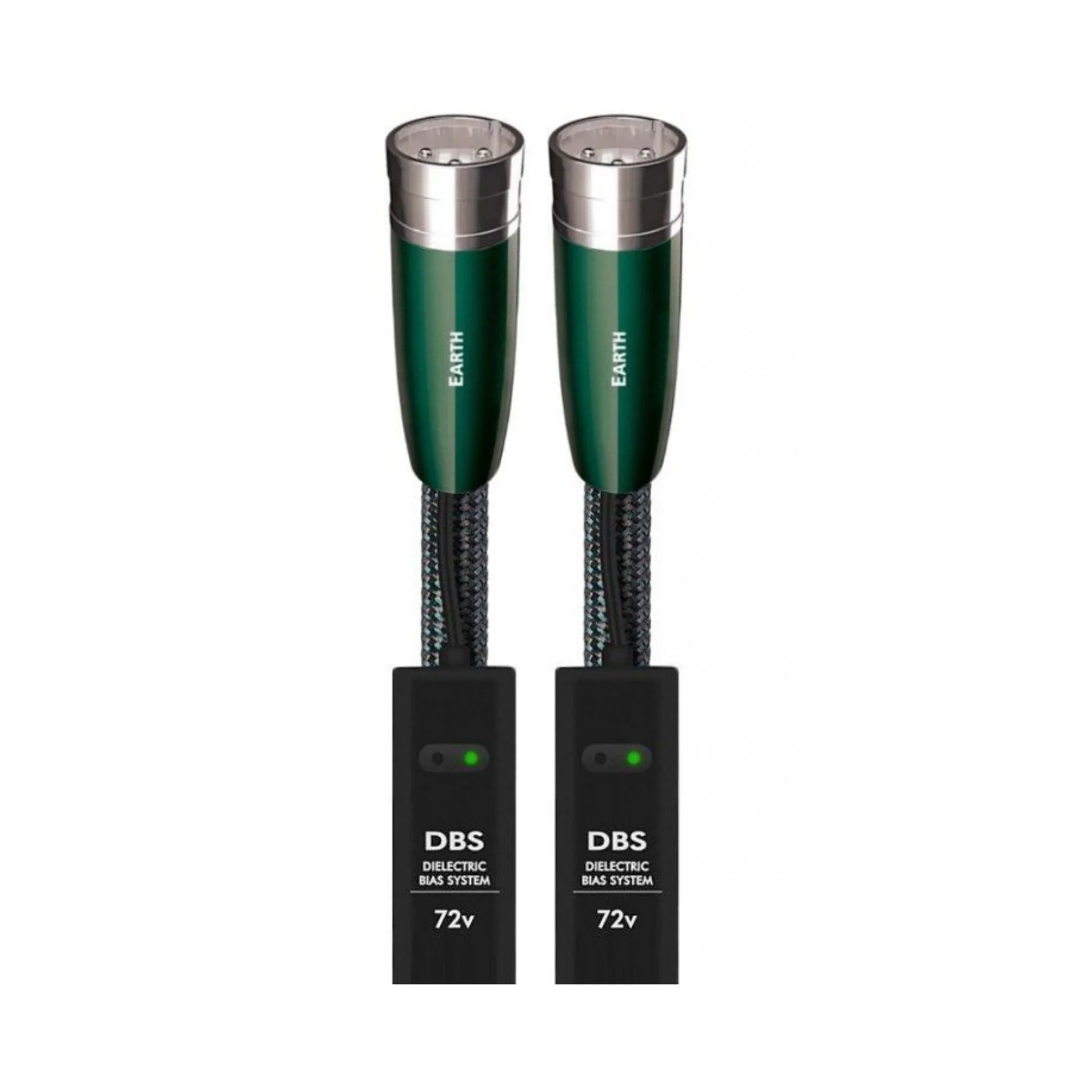 AudioQuest Earth (XLR to XLR) - 1.0m (3.28 ft) Analog-Audio Interconnect Cable (Pair) - Clearance / Open Box