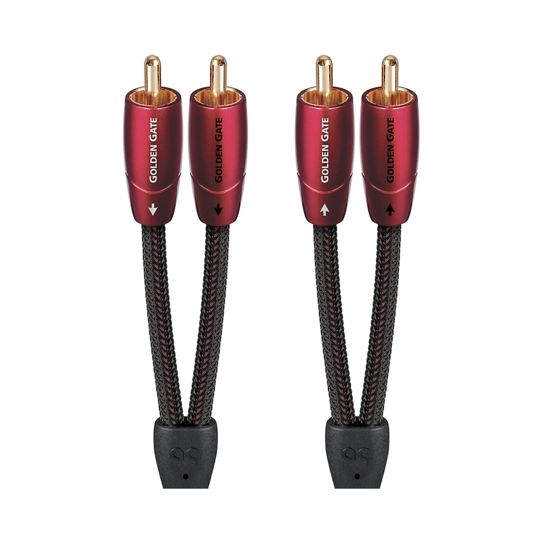 AudioQuest Golden Gate RCA to RCA Audio Interconnect Cable - Clearance / Open Box