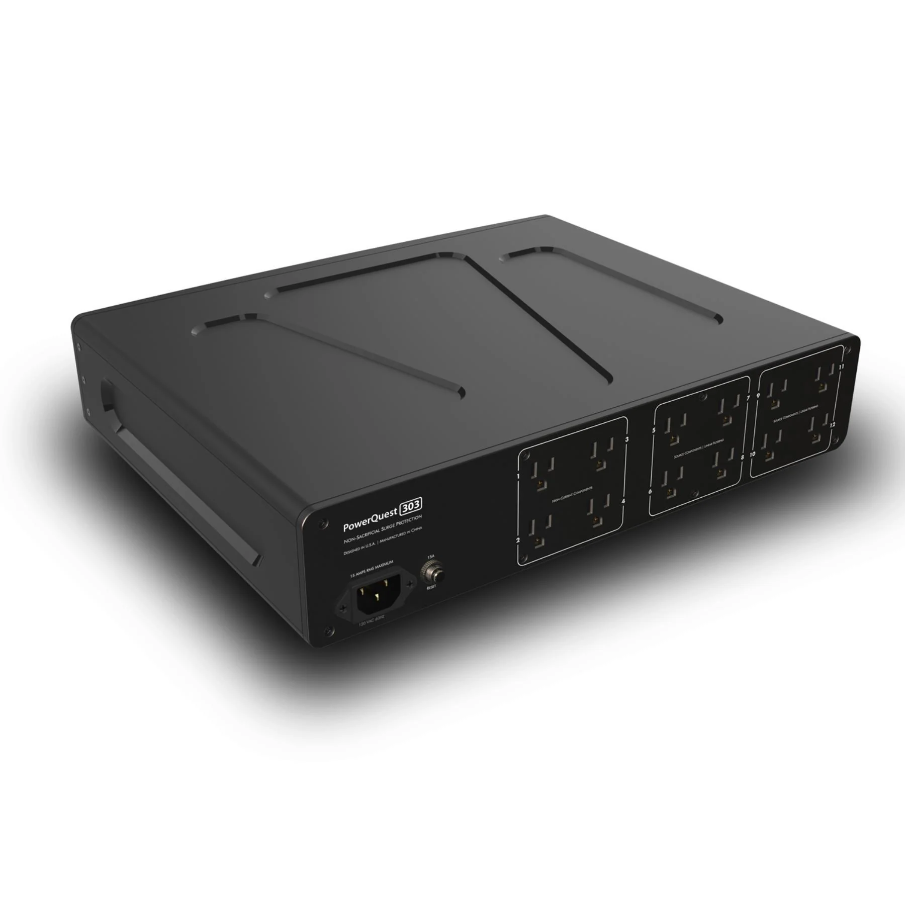 AudioQuest PowerQuest 303 AC Power Conditioner and Surge Protector - Image 3