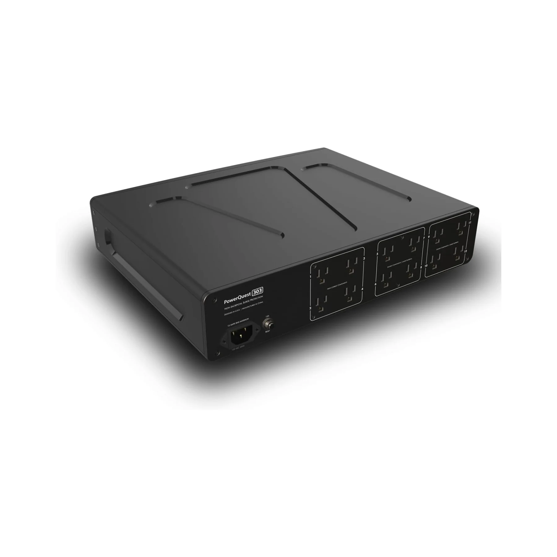 AudioQuest PowerQuest 303 AC Power Conditioner and Surge Protector - Clearance / Open Box - Image 3
