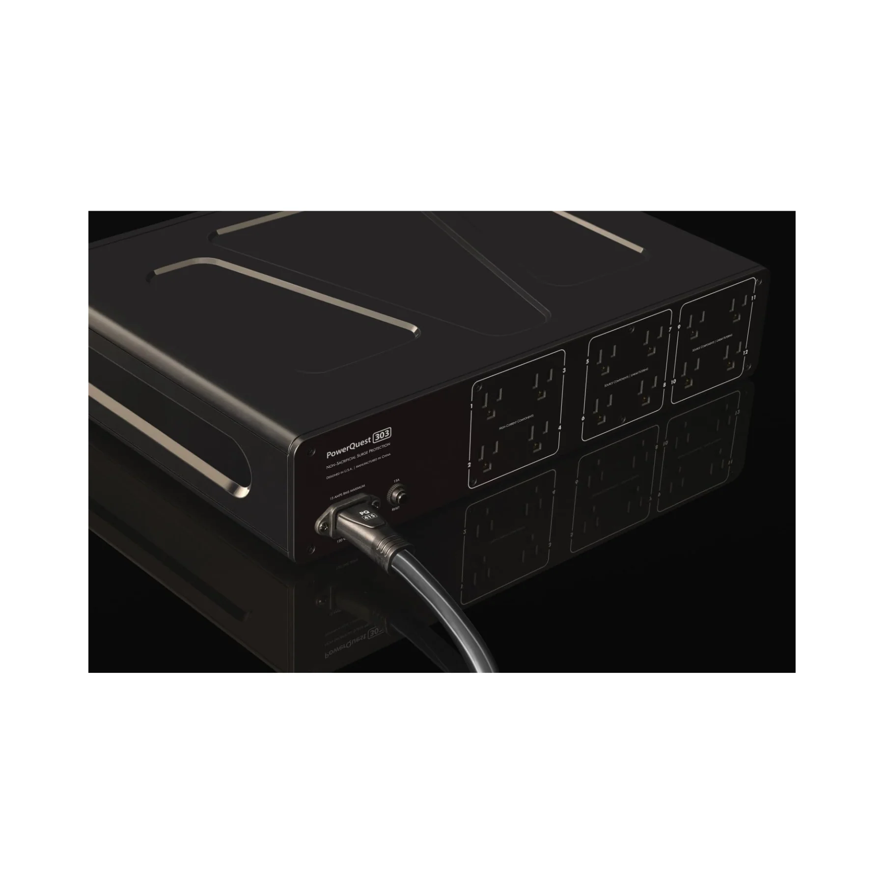 AudioQuest PowerQuest 303 AC Power Conditioner and Surge Protector - Clearance / Open Box - Image 7