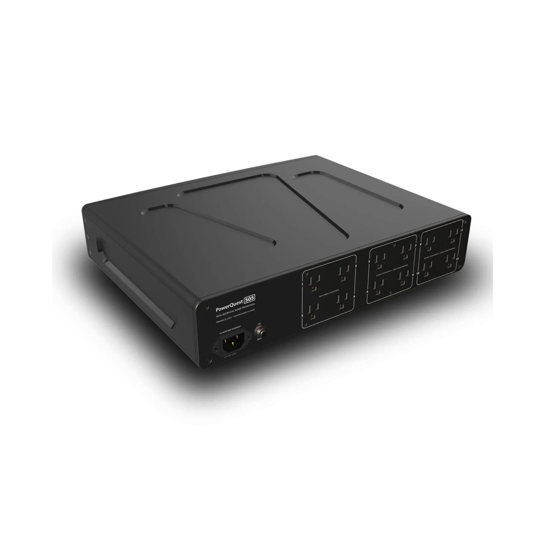 AudioQuest PowerQuest 505 AC Power Conditioner and Surge Protector - Clearance / Open Box - Image 3