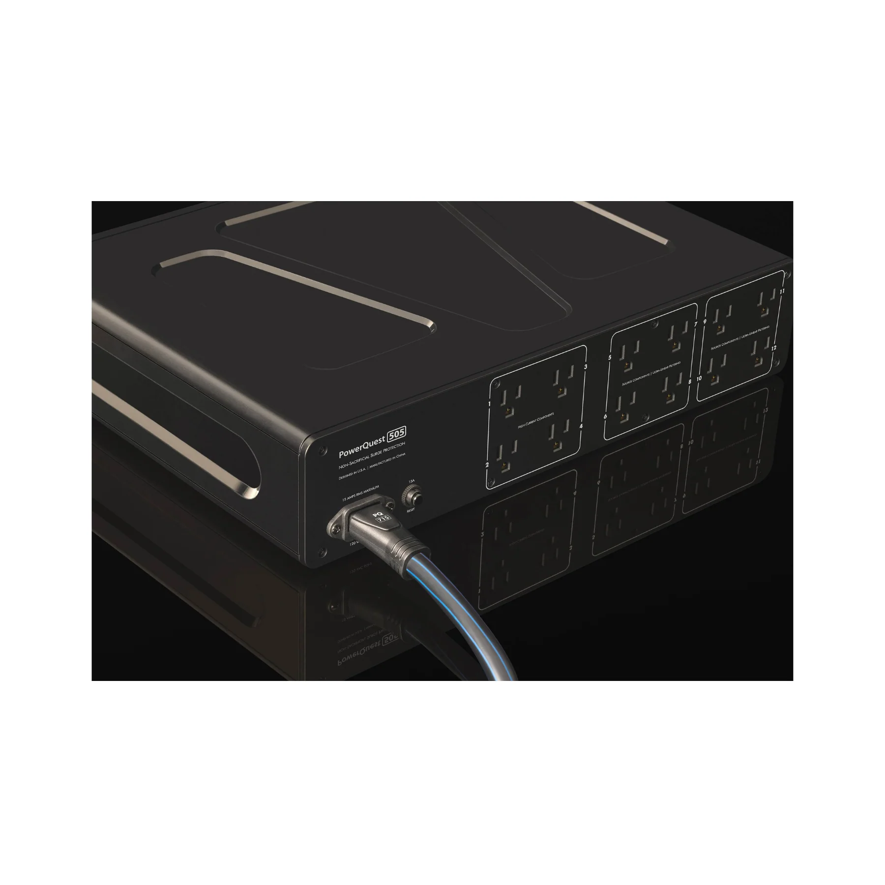AudioQuest PowerQuest 505 AC Power Conditioner and Surge Protector - Clearance / Open Box - Image 5