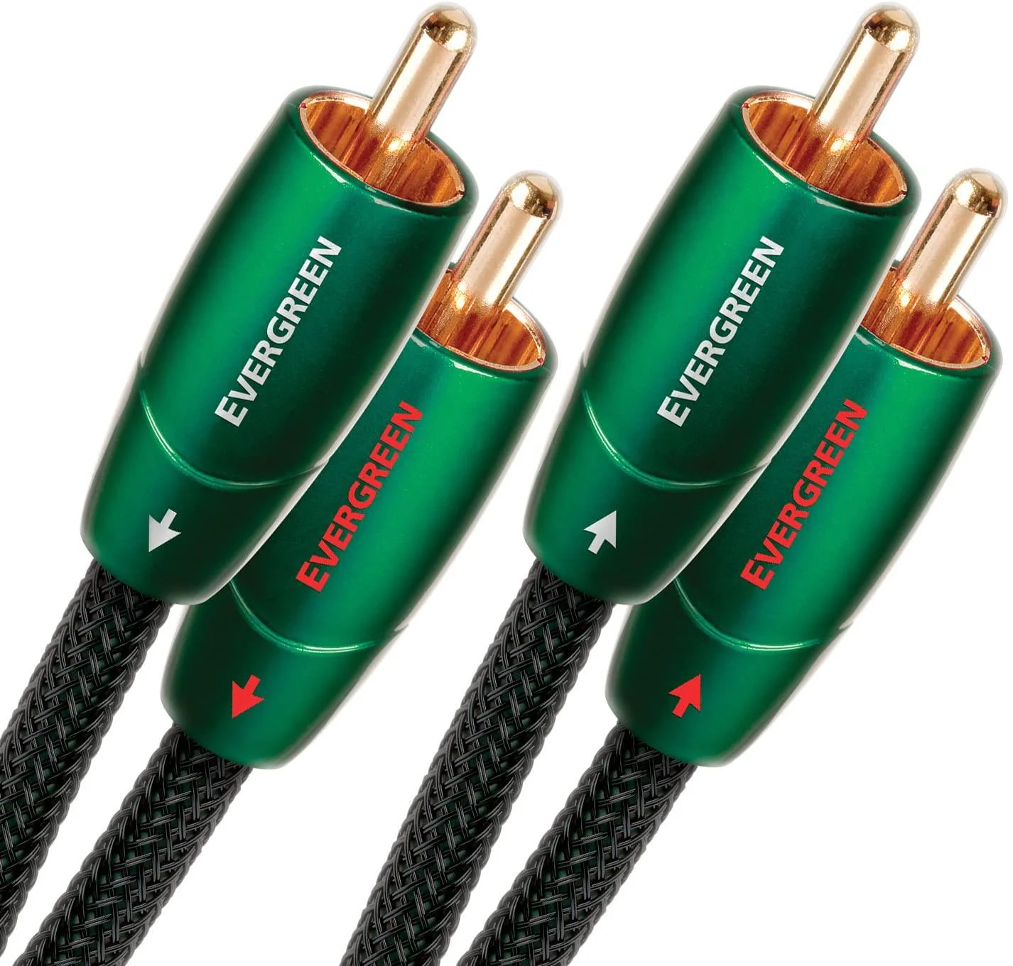 Audioquest RCA to RCA cable Evergreen - 1m Analog-Audio Interconnect Cable