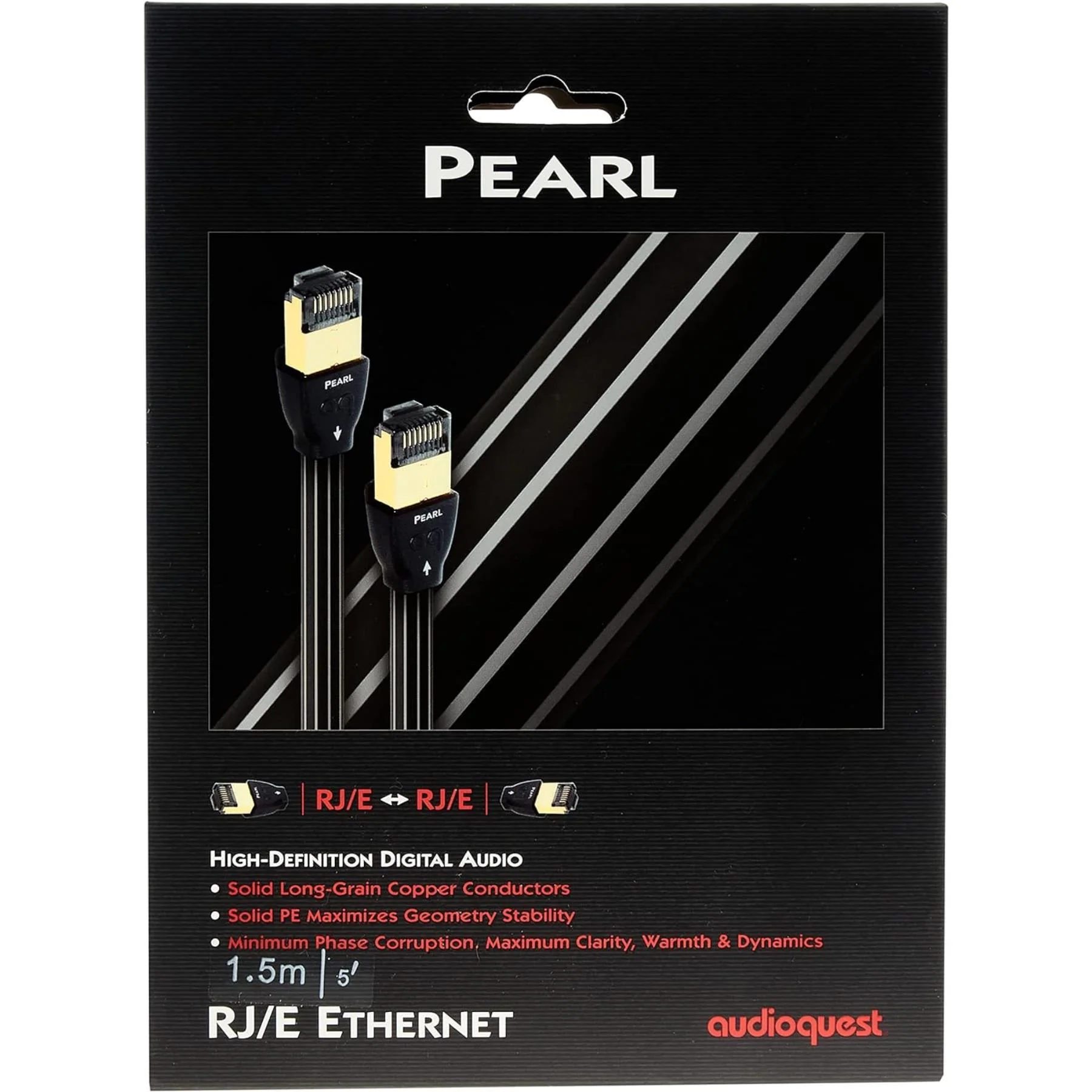 AudioQuest RJ/E Pearl Cat 7 Ethernet Cable - Image 3