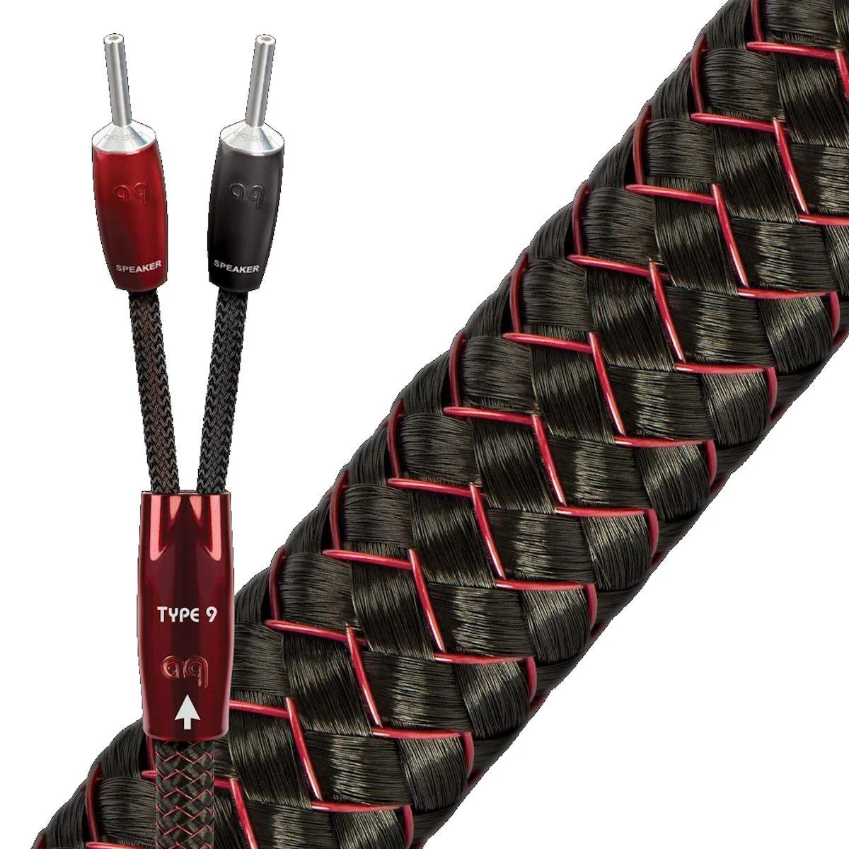 AudioQuest Type-9 Speaker Wire with Banana Plugs - Discontinued