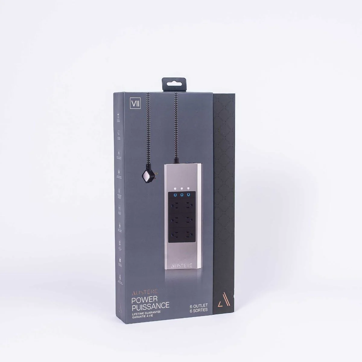 Austere VII Series Power 6-Outlet With Omniport USB & PD - Image 5