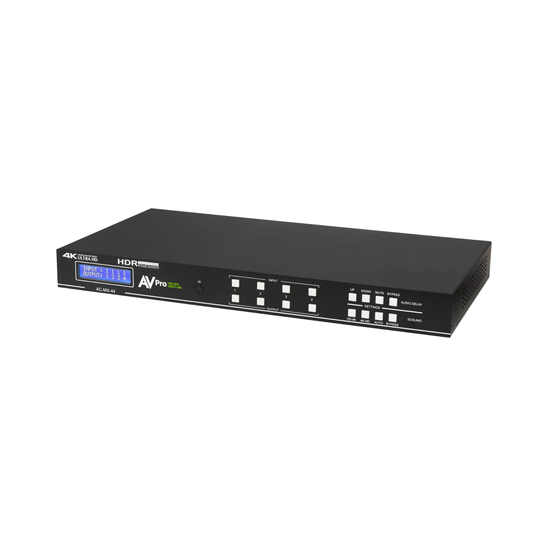 AVPro Edge AC-MX-44 18Gbps 4x4 HDMI Matrix Switch - Clearance / Open Box