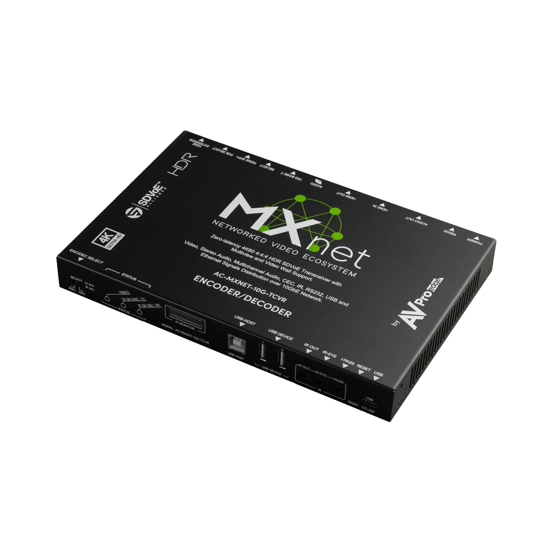 AVPro Edge MXnet 10G SDVoE Transceiver (AC-MXNET-10G-TCVR) - Clearance / Open Box - Image 2