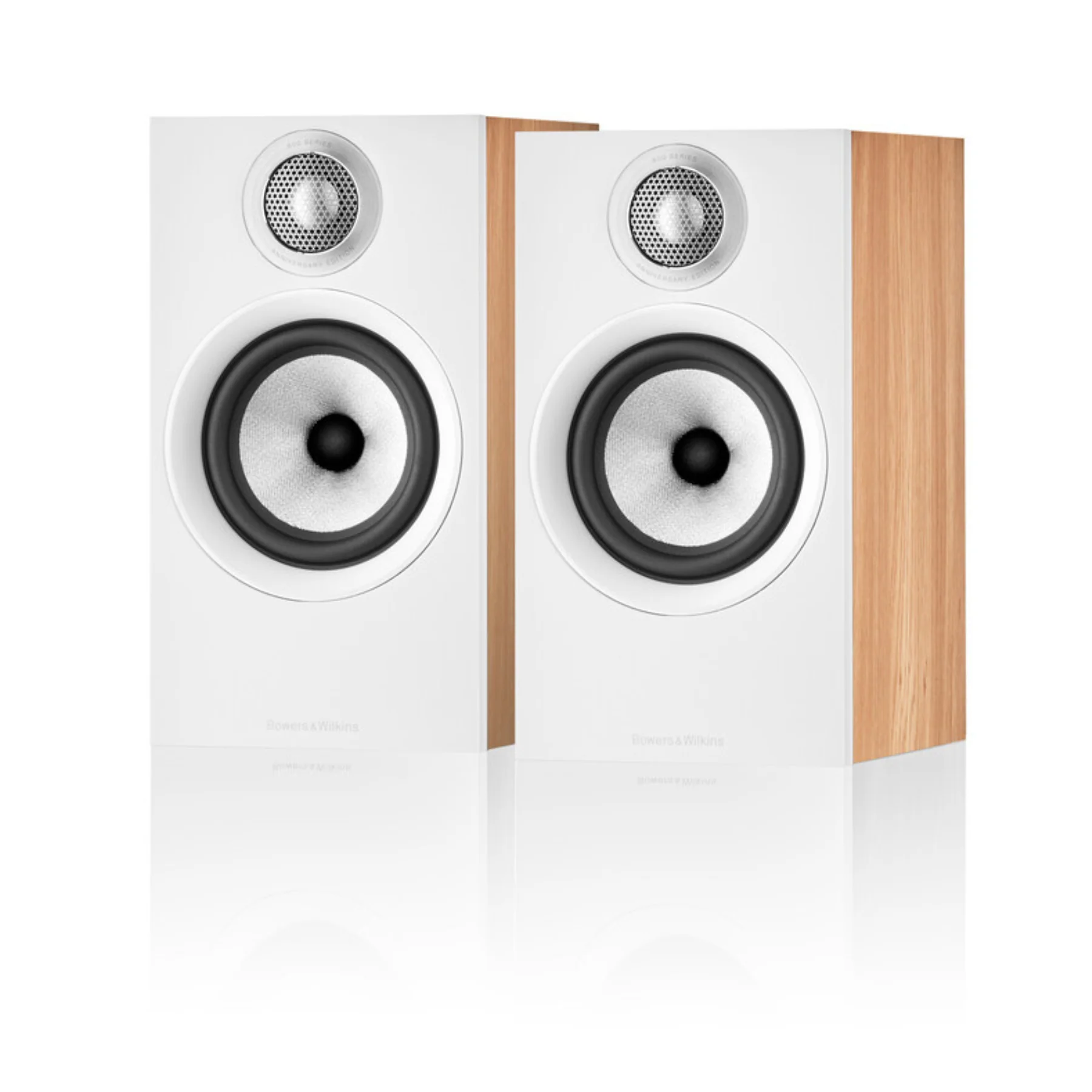 B&W 607 S2 Anniversary Edition Bookshelf Speakers - Clearance / Open Box