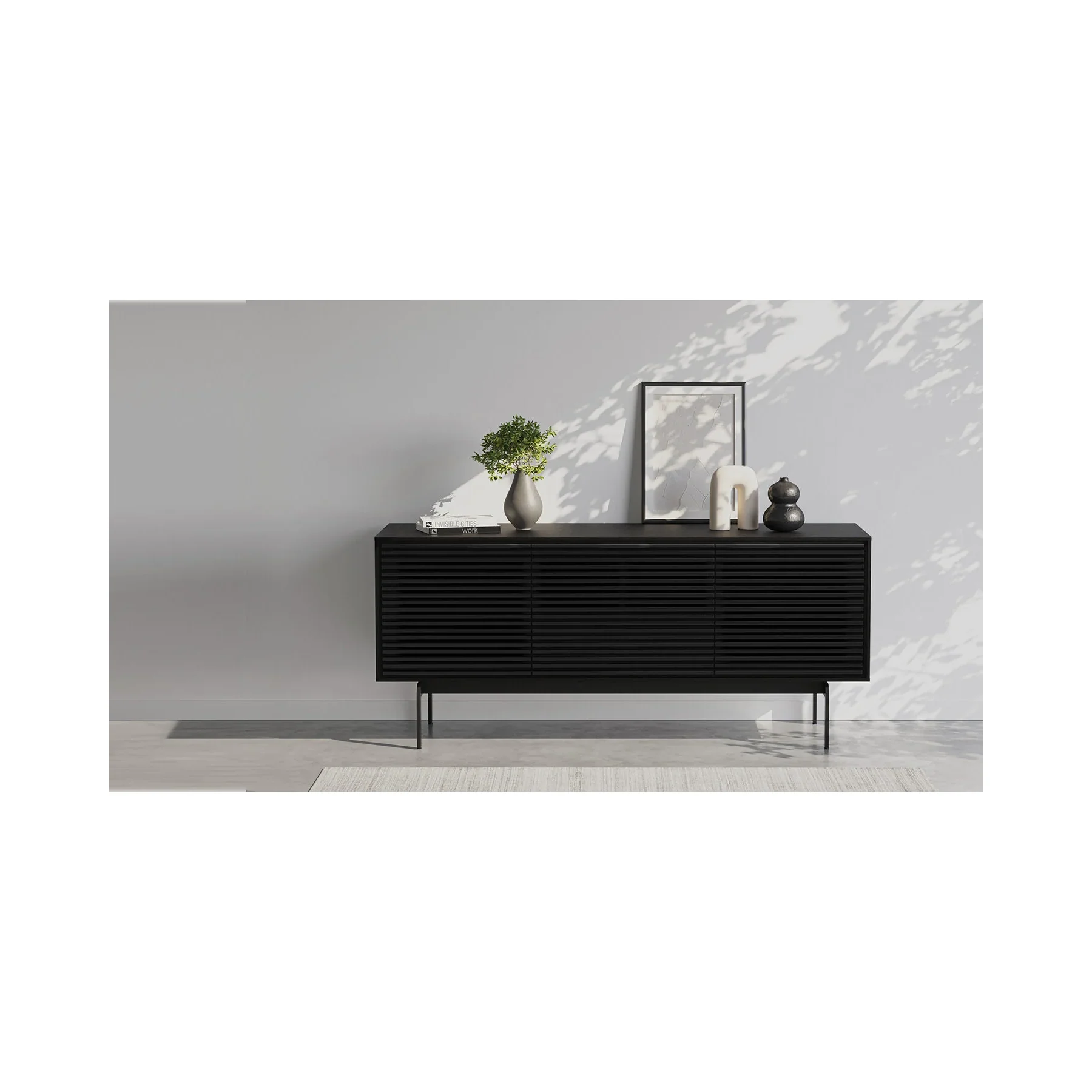 BDI Align 7477 Media Console (Ebonized Ash) - Image 6