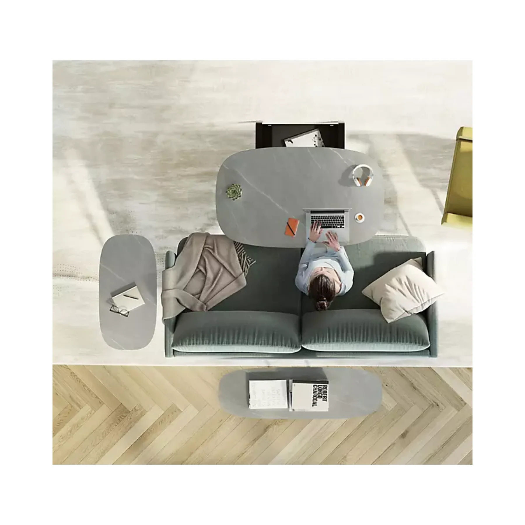 BDI Cloud 9 1183 Console Table - Image 7