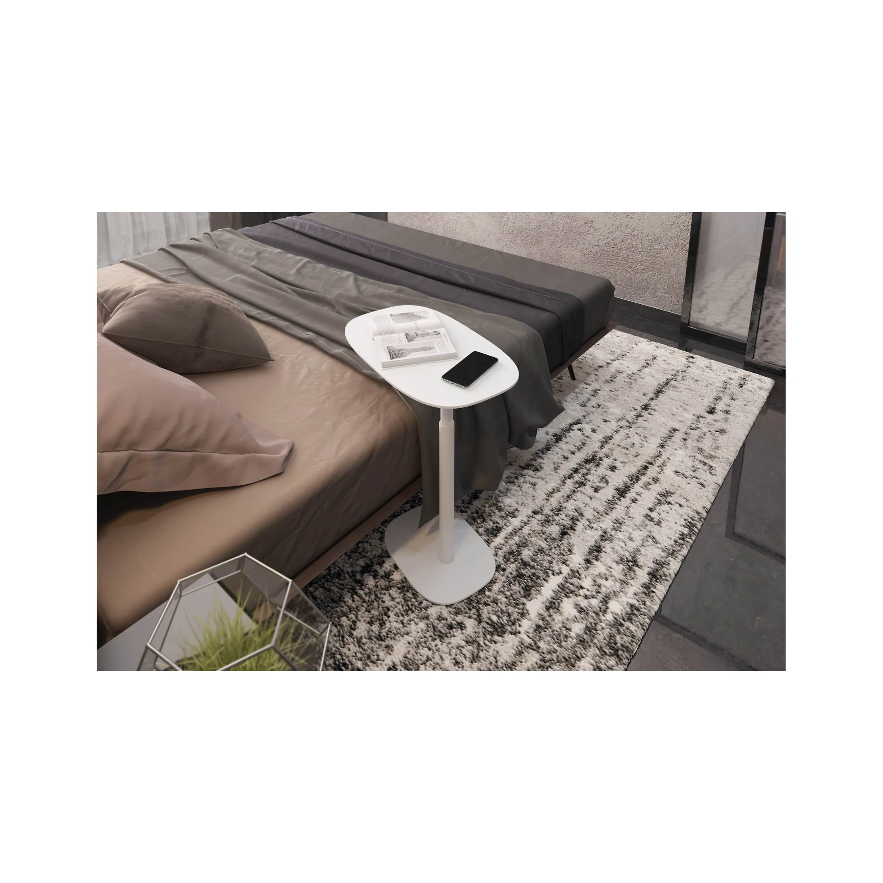 BDI Serif 1045 Lift Laptop Side Table - Image 6