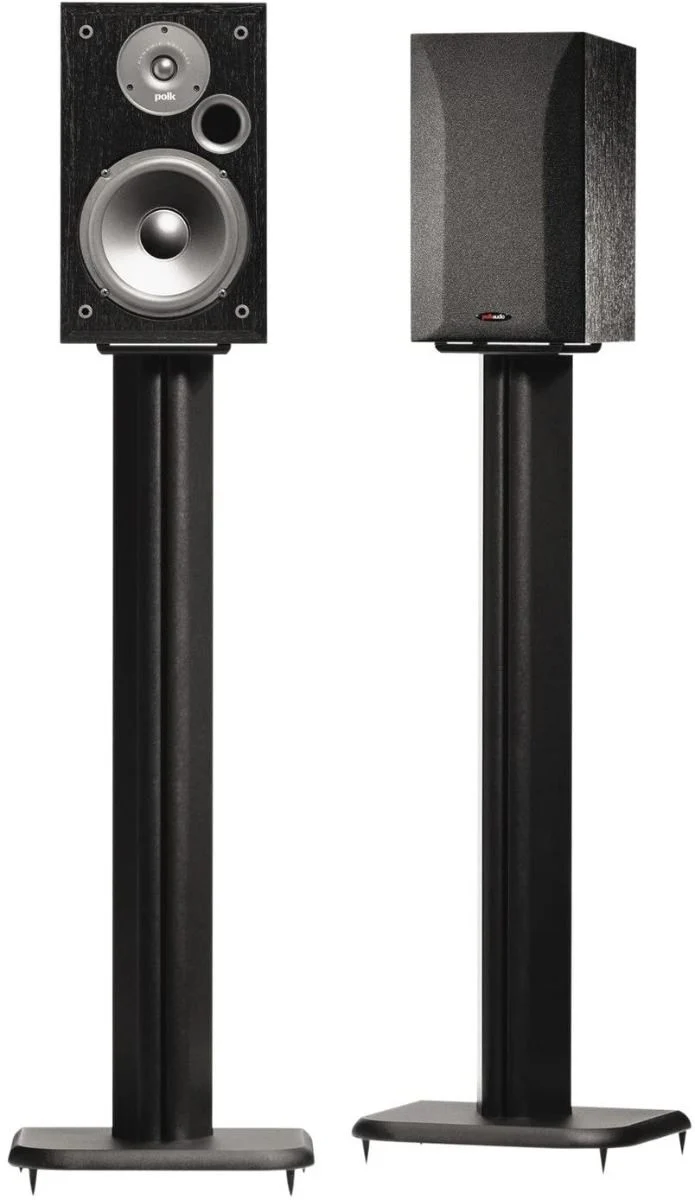 Sanus BF31 - 31" Bookshelf Speaker Stands 31-inch Basic Series Bookshelf Speaker Stands (Pair) - Image 3