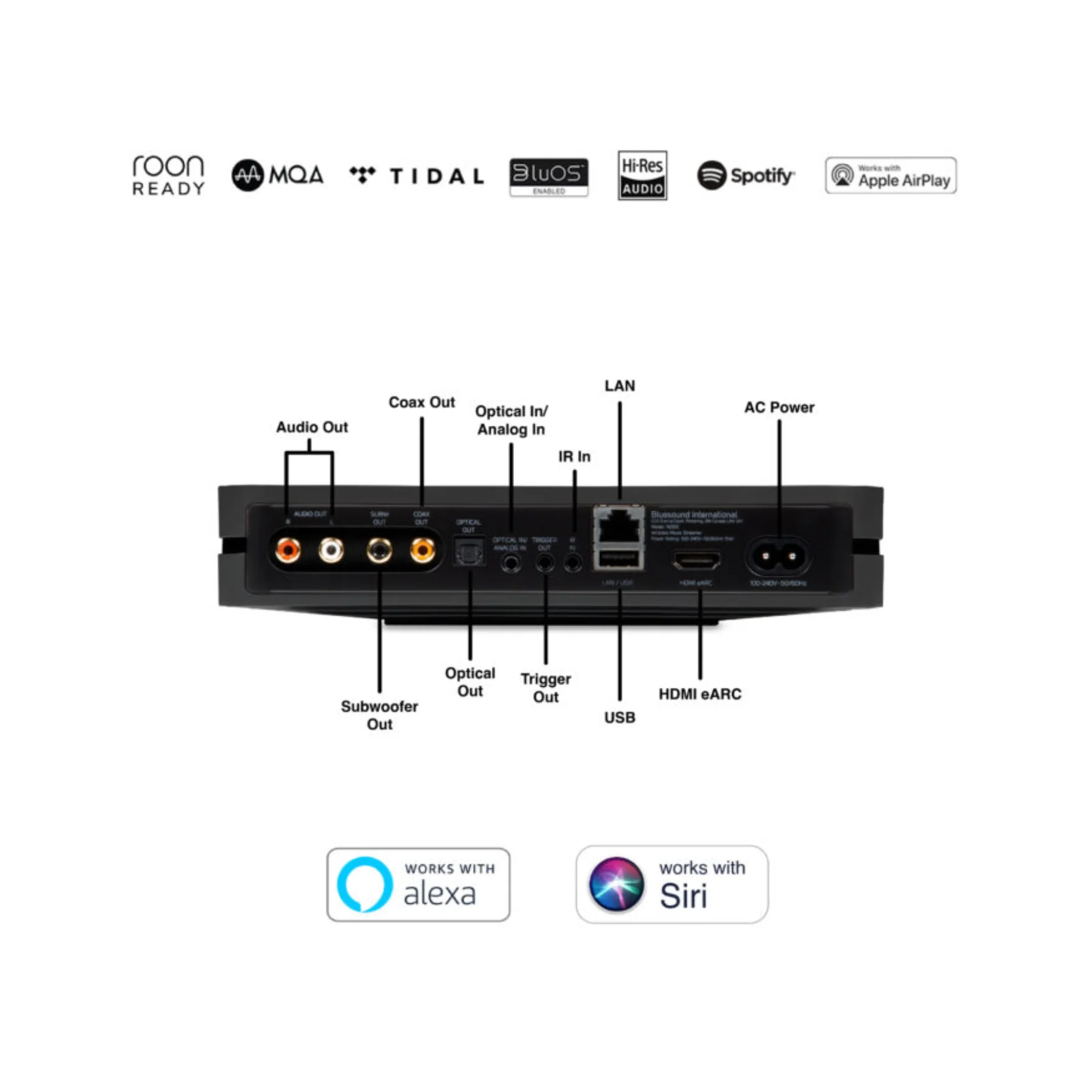Bluesound Node 130 (2021) Hi-Res Music Streamer - Image 4