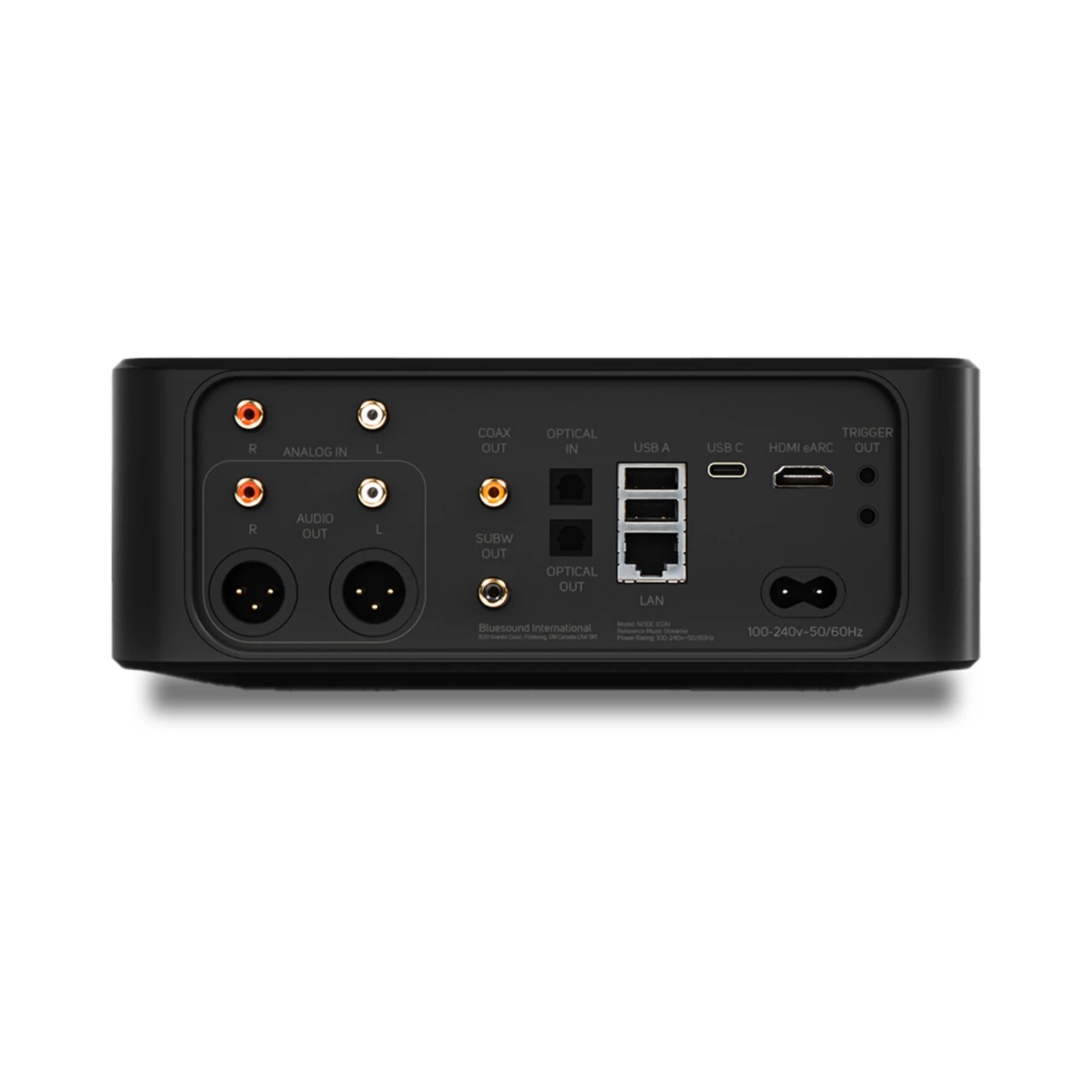 Bluesound NODE ICON Music Streamer-Black - Clearance / Open Box - Image 2