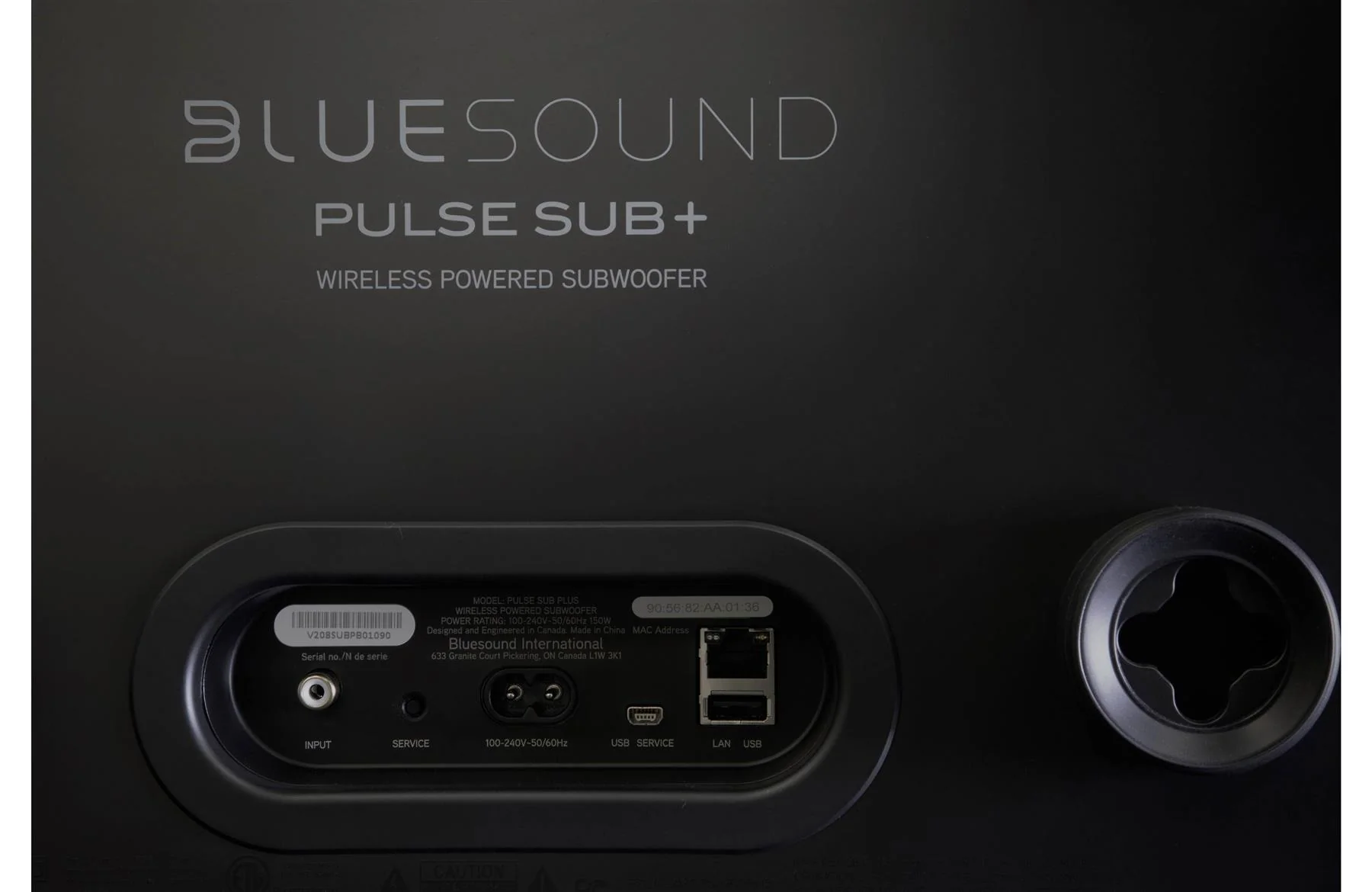 Bluesound PULSE SUB+ Wireless Powered Subwoofer (Black) - Clearance / Open Box - Image 4