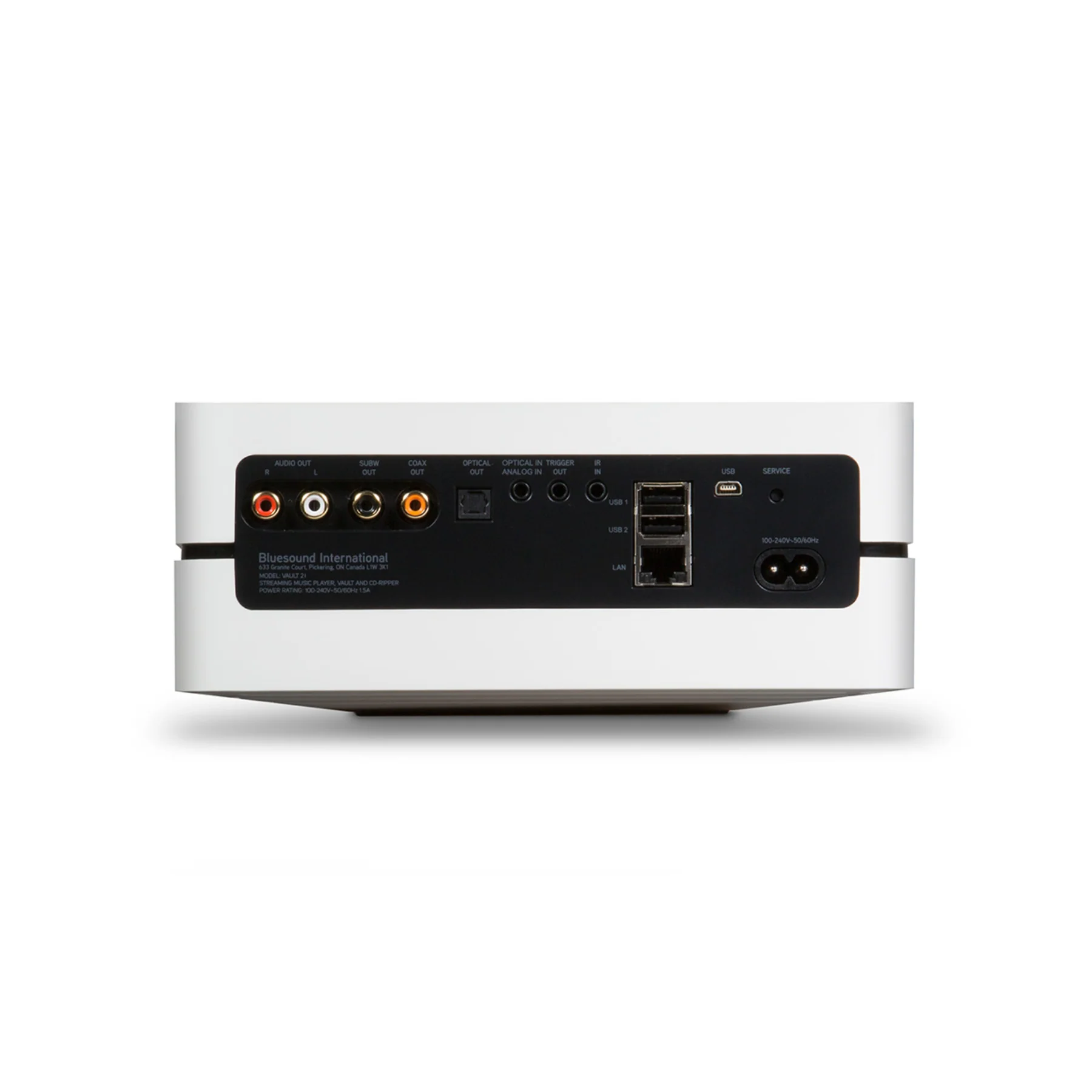 BLUESOUND VAULT2I Hi-Res Network Hard Drive CD Ripper & Streamer - Image 6