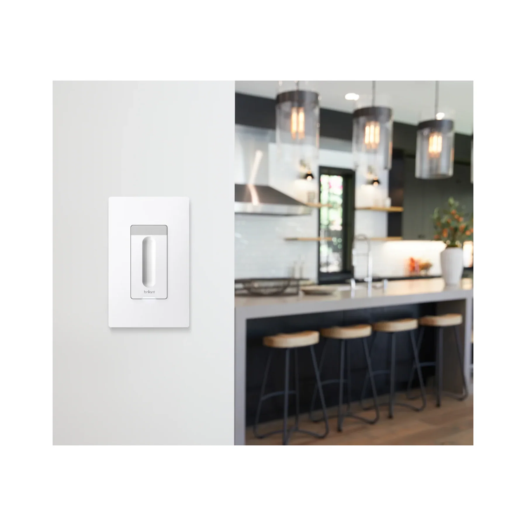 Brilliant Smart Dimmer Switch (White) - Clearance / Open Box - Image 4