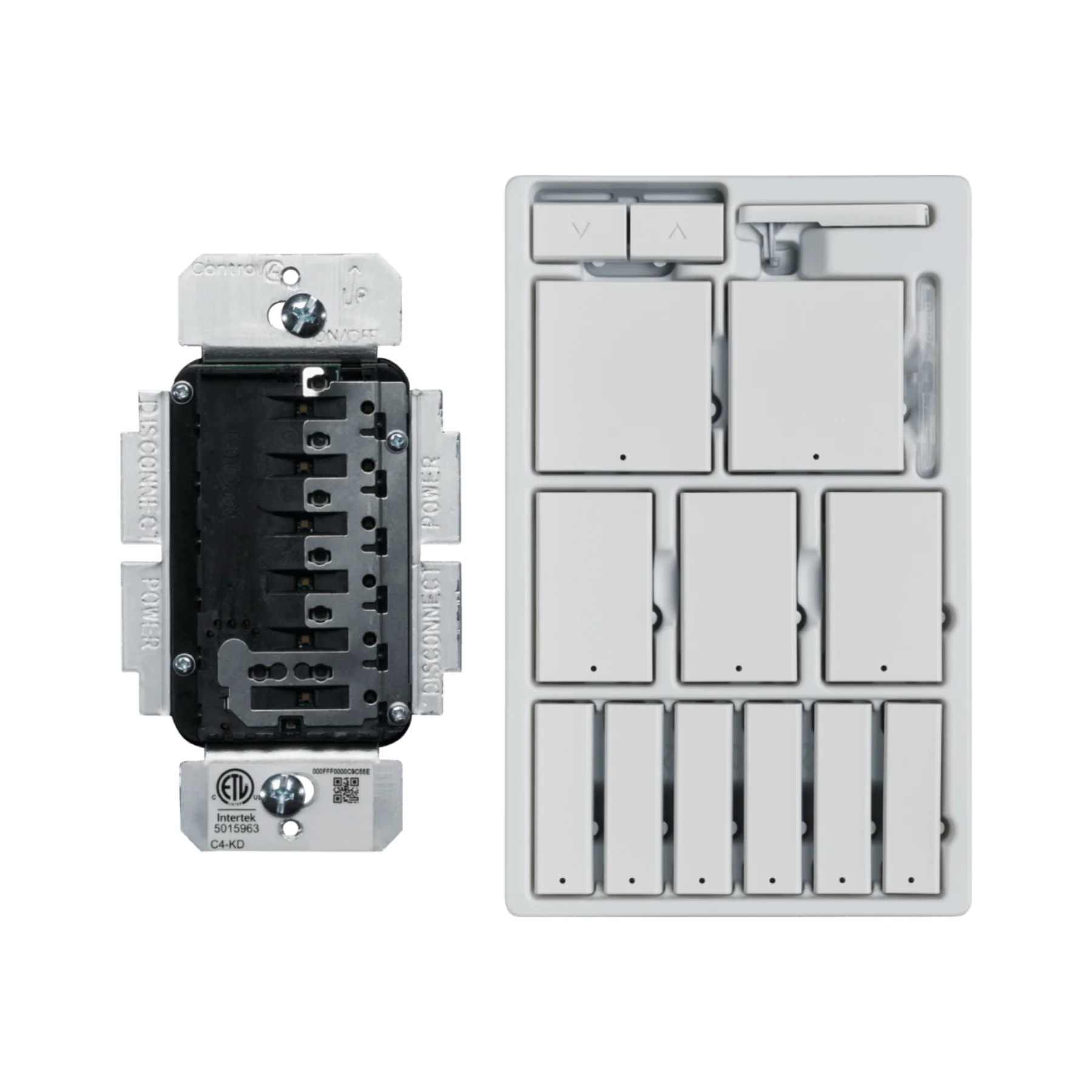 Control4 KD120-C-SW Contemporary 120V Keypad Dimmer