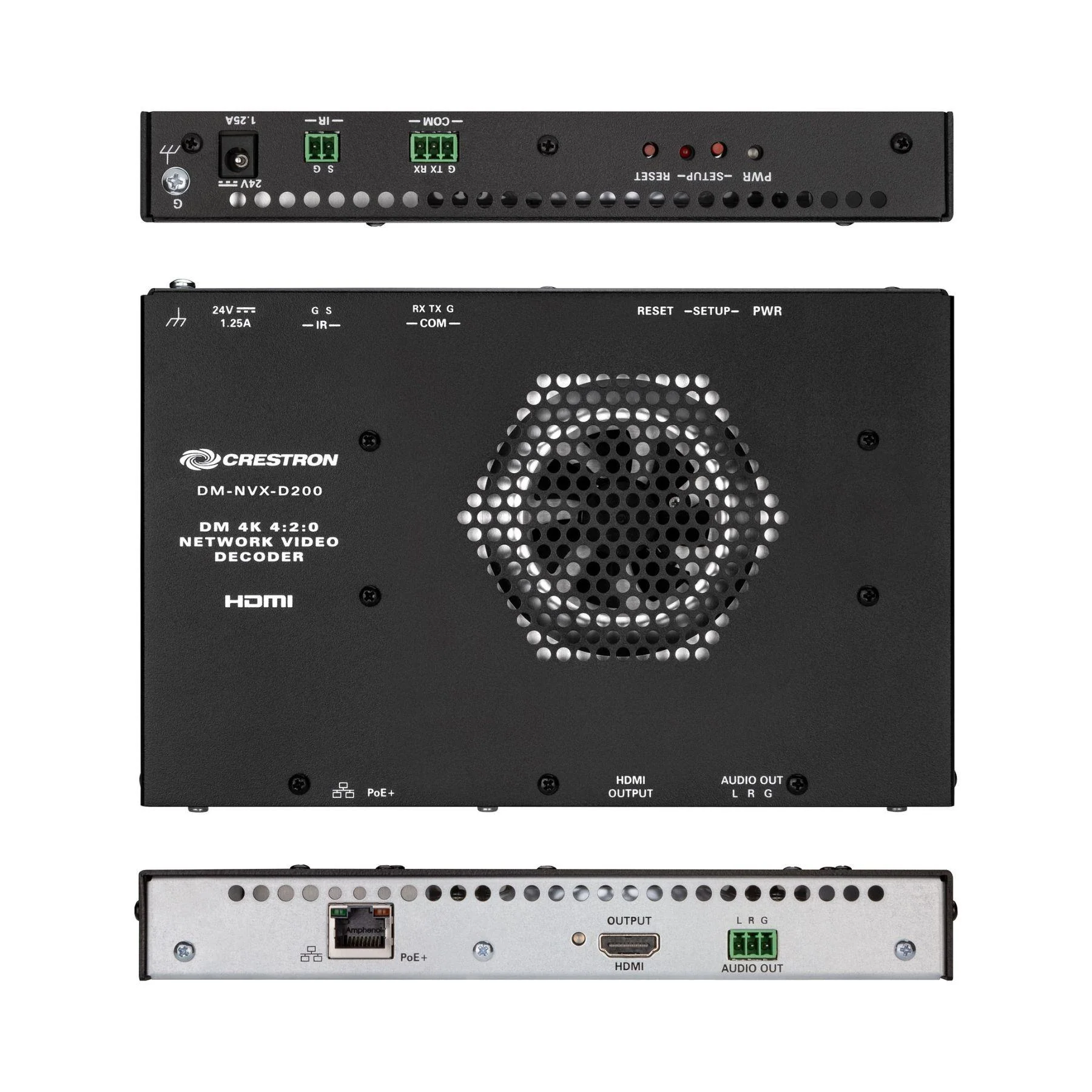 Crestron DM-NVX-D200 4K60 4:2:0 Network AV Decoder with Scaler - Clearance / Open Box - Image 5
