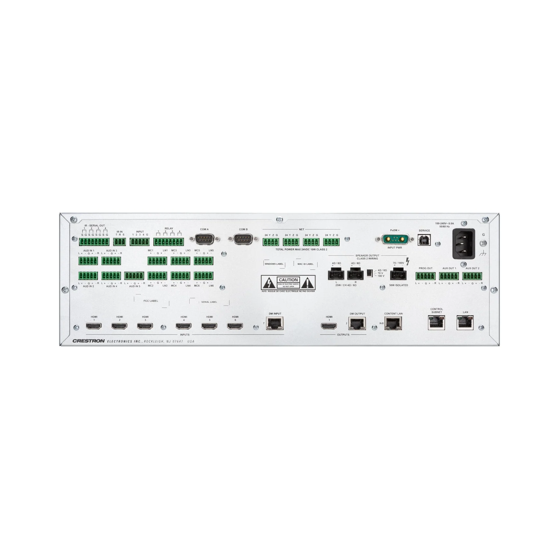 Crestron DMPS3-4K-250-C-AIRMEDIA 3-Series 4K DigitalMedia Presentation System 250 with AirMedia - Clearance / Open Box - Image 3
