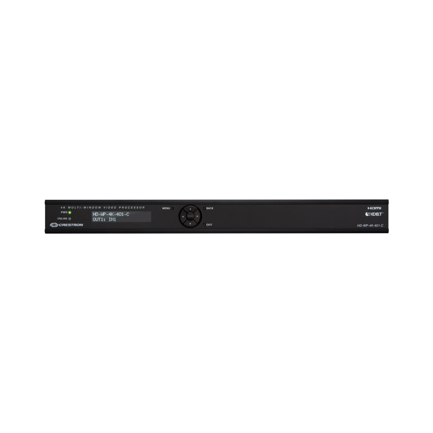 Crestron HD-WP-4K-401-C - 4K Multi-Window Video Processor with HDBaseT & HDMI Outputs - Clearance / Open Box - Image 3