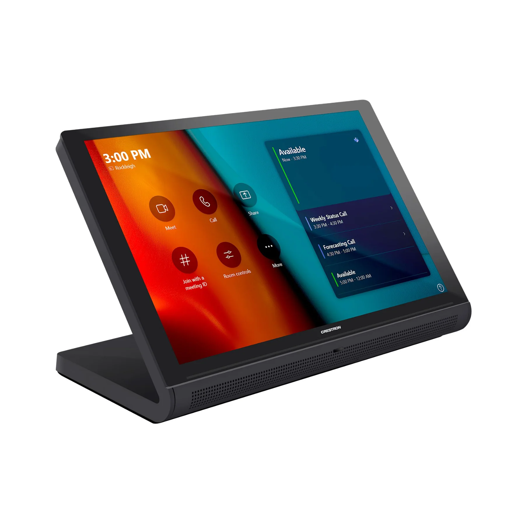 Crestron TS-1070-B-S 10.1 in. Tabletop Touch Screen, Black Smooth - Clearance / Open Box - Image 6