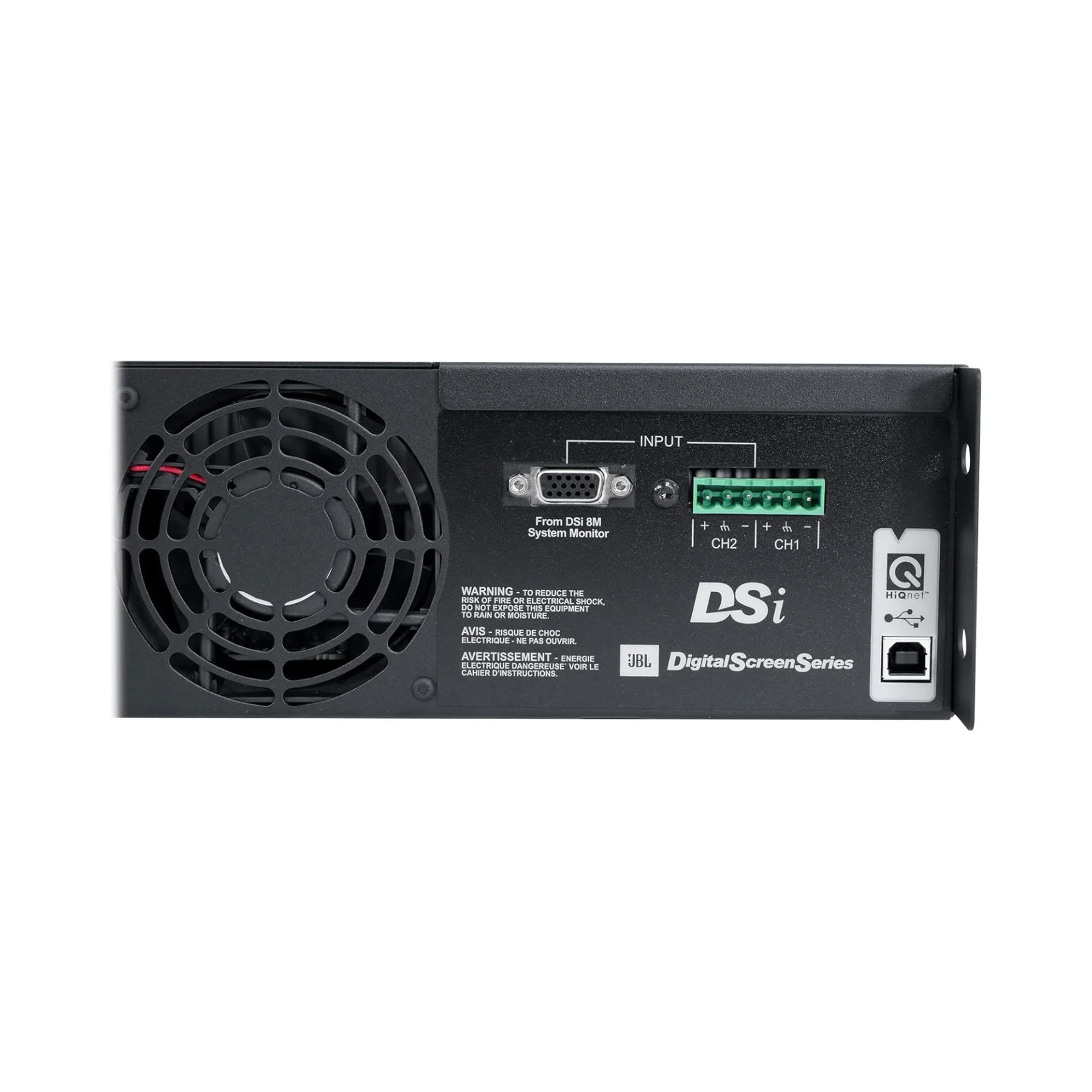 Crown DSi 1000 Two-channel, 475W @ 4Ω Power Amplifier - Clearance / Open Box - Image 6