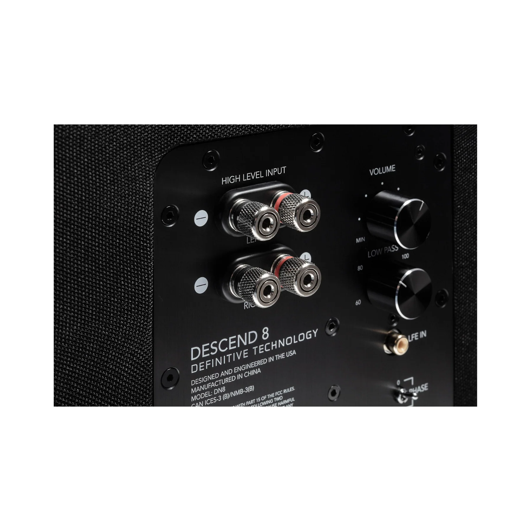 Definitive Technology Descend Series DN8 - 8" Subwoofer - Clearance / Open Box - Image 5
