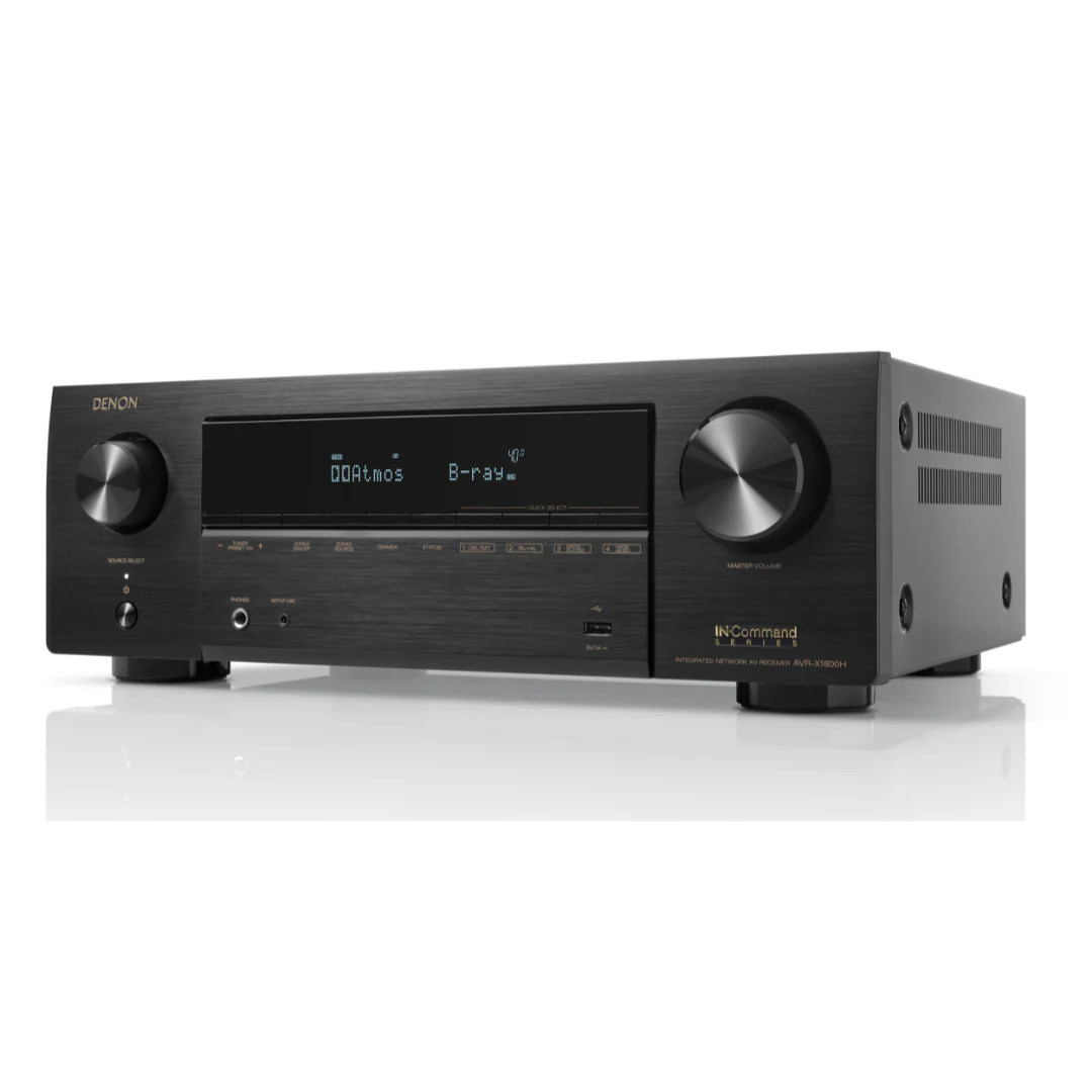 Denon AVR-X1800H 7.2 Ch 8K AV Receiver - Image 2
