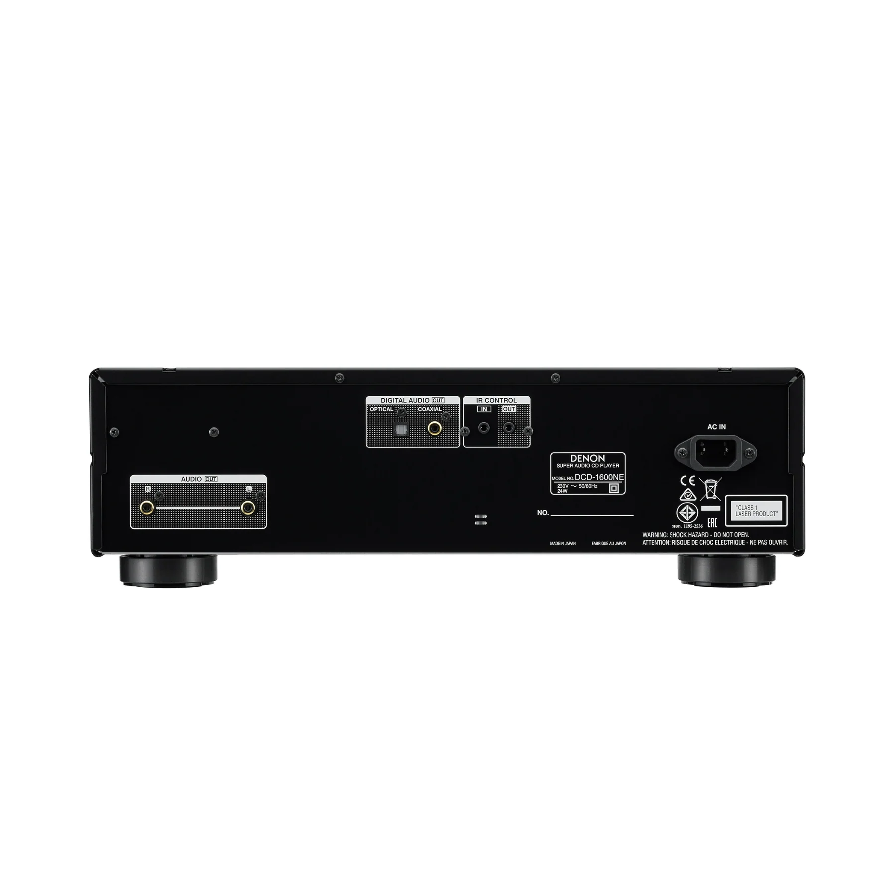 Denon DCD-1600NE Advanced CD/SACD Player - Clearance / Open Box - Image 3