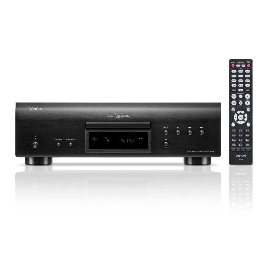 Denon DCD-1700NE CD/SACD Player with Advanced AL32 Processing Plus