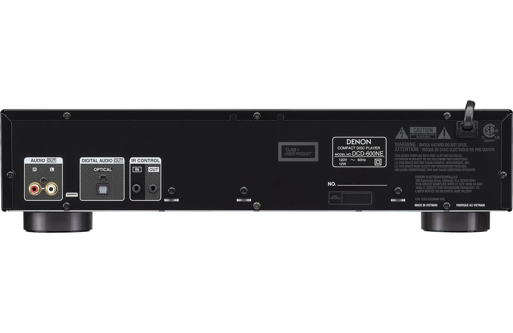 Denon DCD-600NE - CD Player with AL32 Processing - Clearance/ Open Box - Image 2